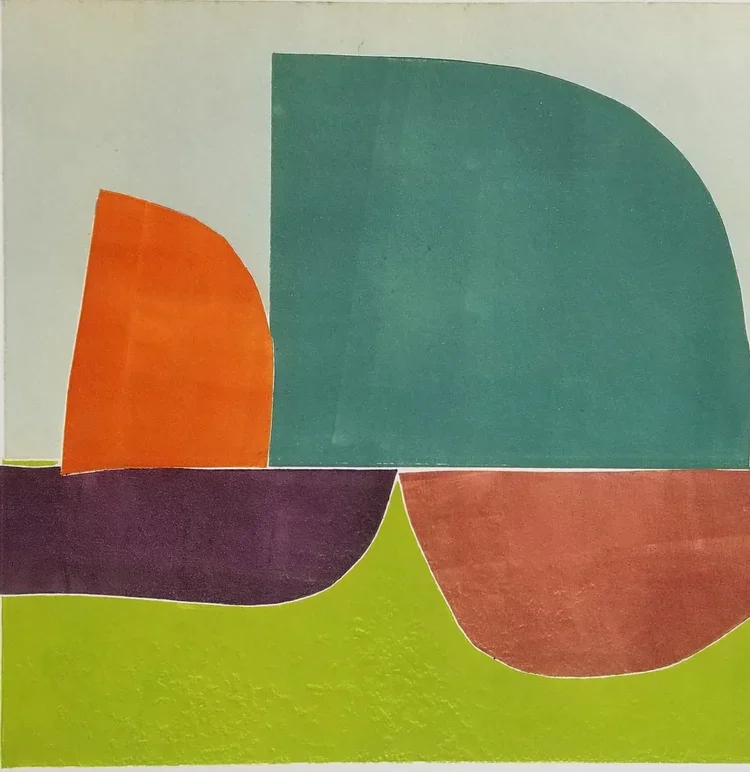 100 Days-No. 21, 2019, 22 x 22 in