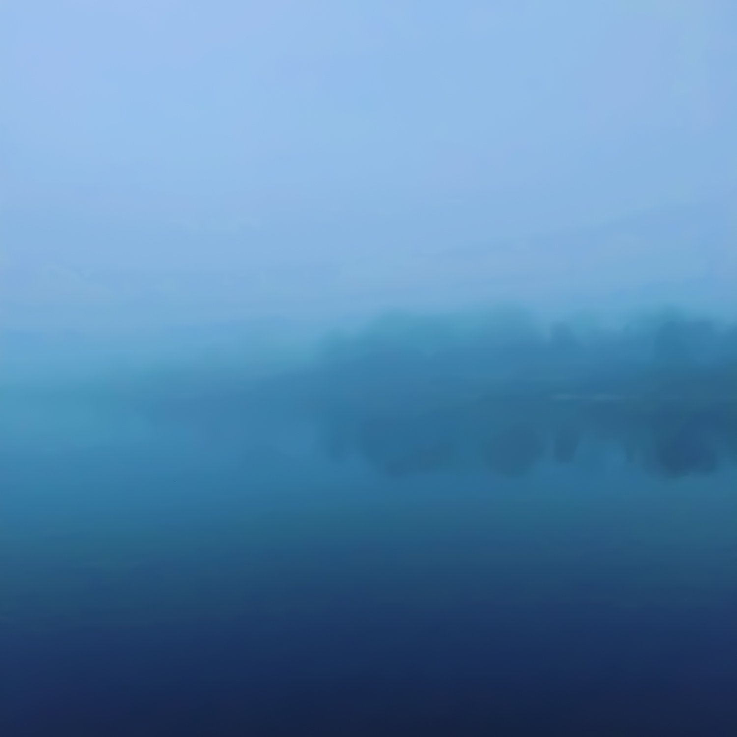 Bay I, 2019, C print on aluminum with ultra non-glare plexi front, 40" x 40"