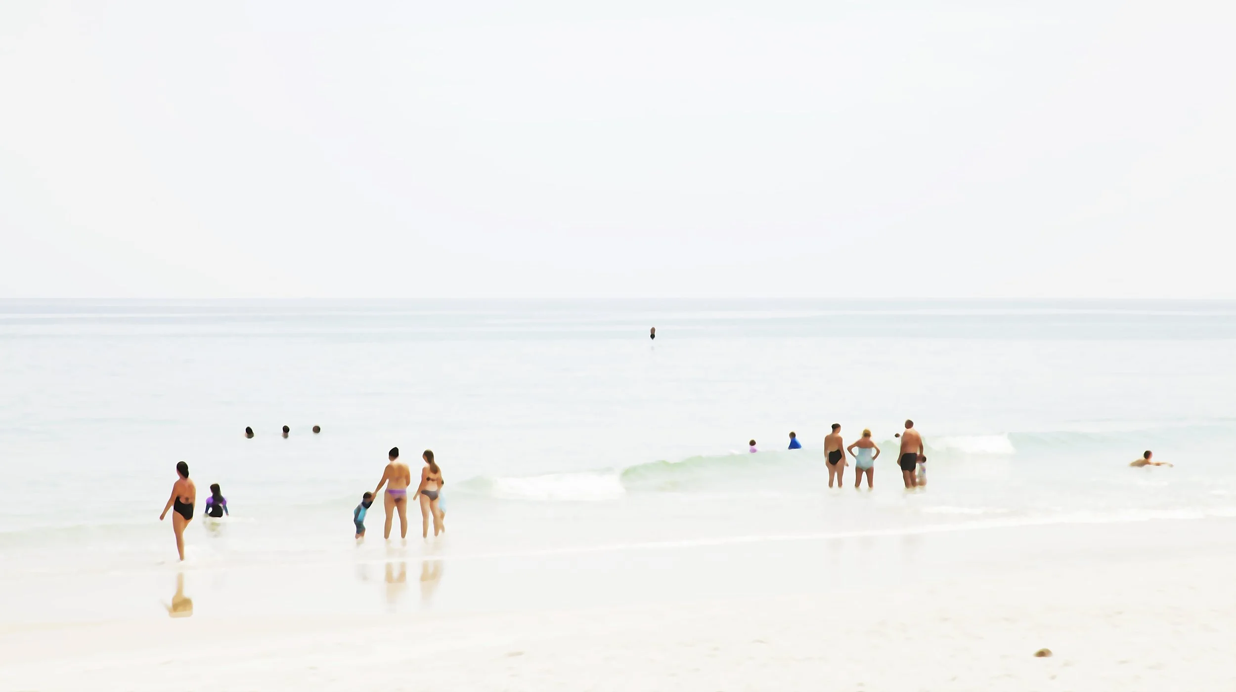 Bathers 14, photograph, various sizes available