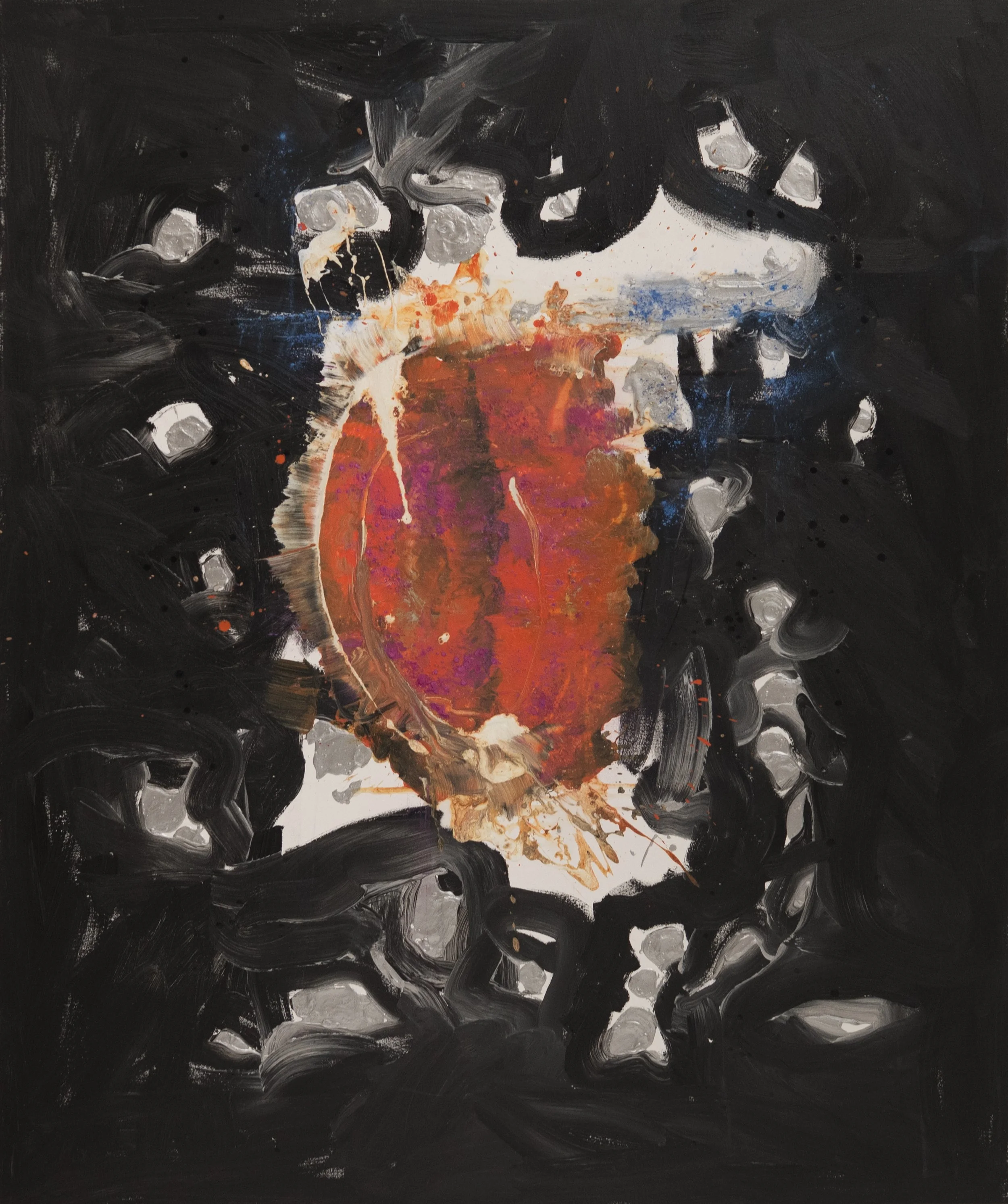 Conception. 2025. Acrylic on Canvas. 60 x72 in