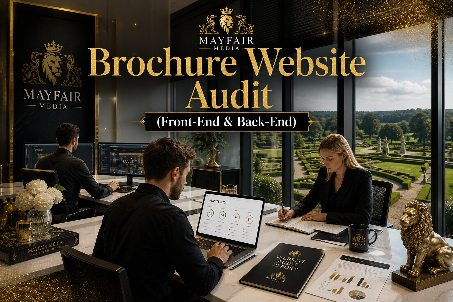 Brochure Website Audit (Front-End & Back-End)