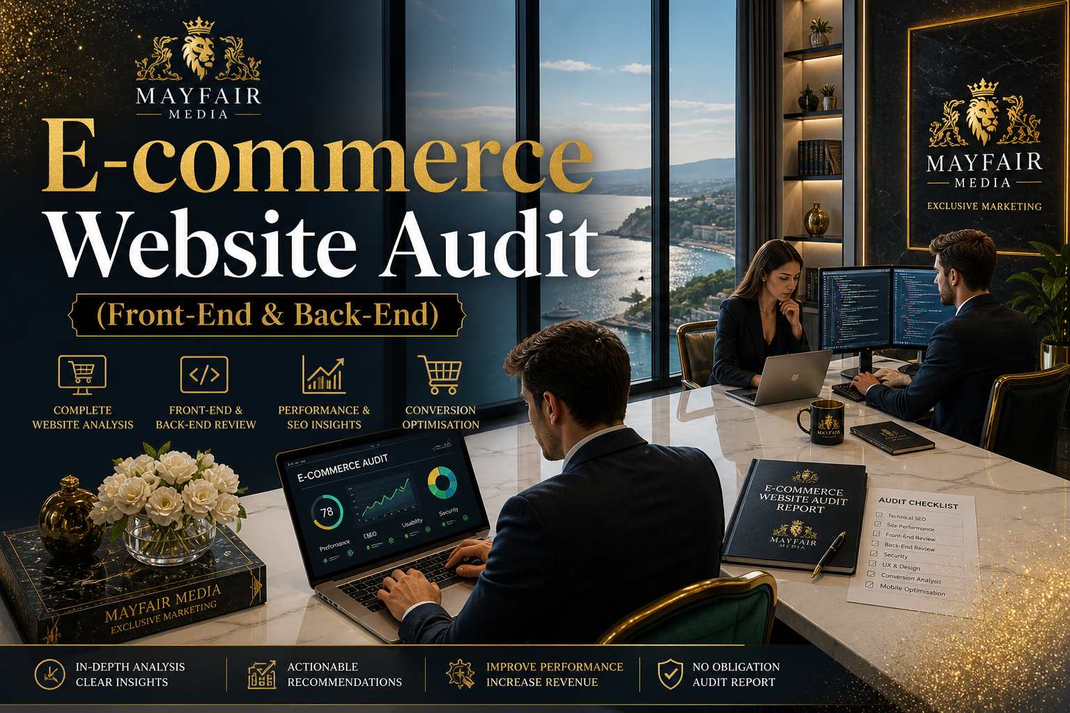 E-commerce Website Audit (Front-End & Back-End)