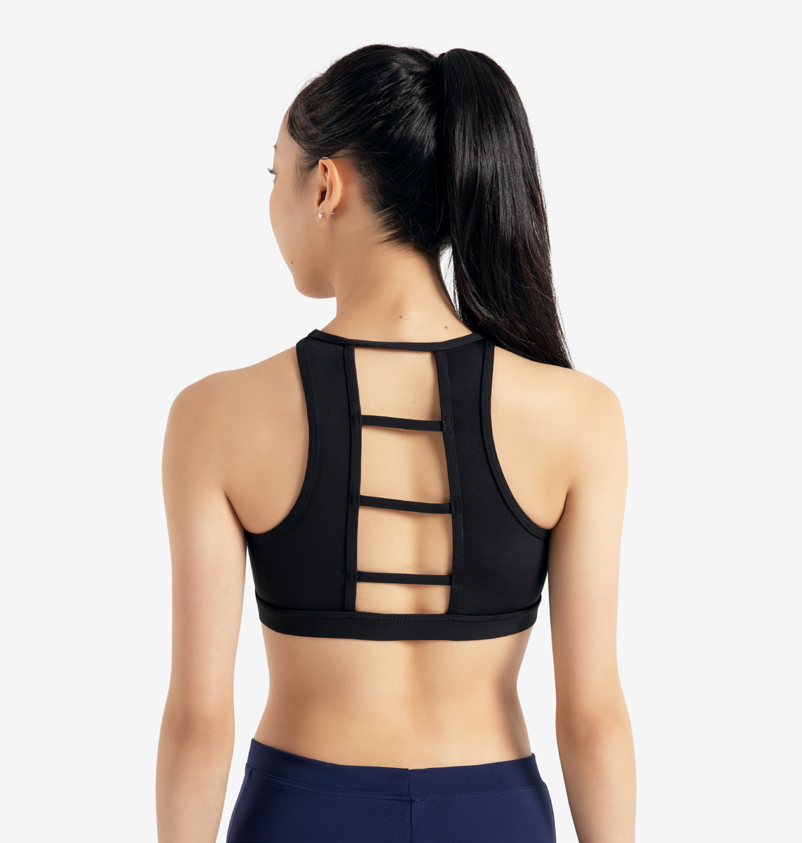Team Basics Ladder Back Bra Top — EXPRESS DANCEWEAR