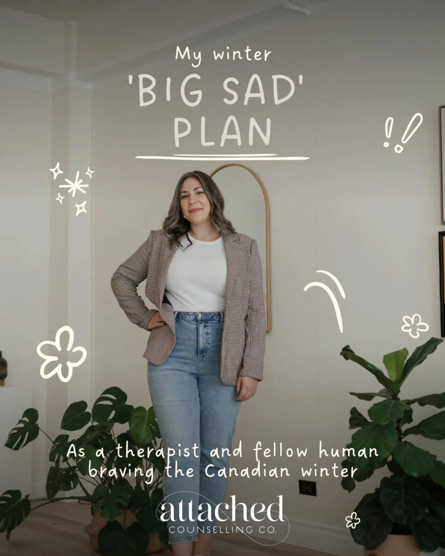 Canadian winter is here and so is my seasonal mental health game plan.

Because&nbsp;yes, we&rsquo;re resilient and hardy, but also&hellip; it&rsquo;s dark at 4:15pm and I refuse to pretend that doesn&rsquo;t affect my soul 😂

Here are the small rit