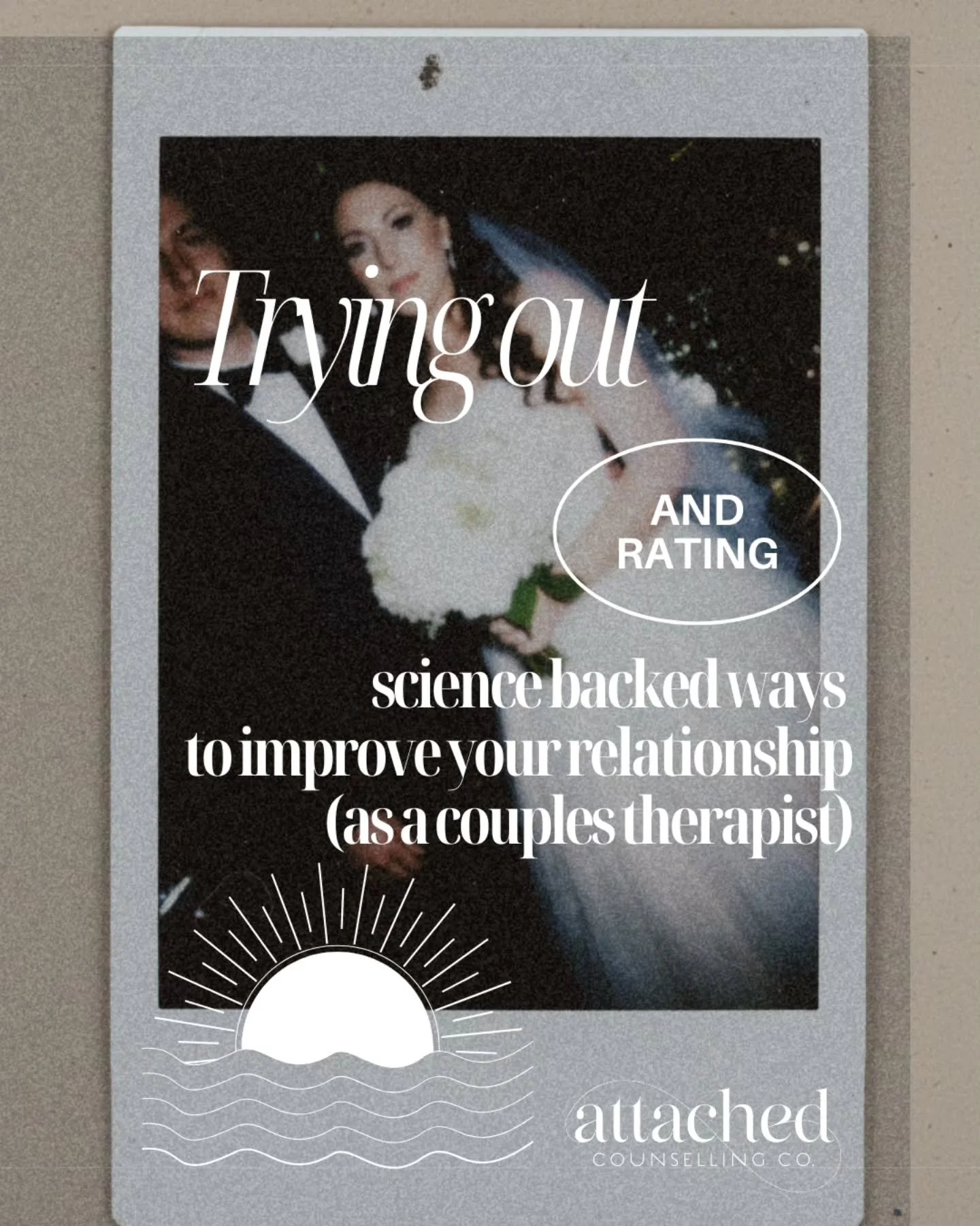 Trying science-backed relationship skills as a couples therapist&hellip; featuring my very patient partner as today&rsquo;s research assistant 😂
Spoiler: none of these are perfect, but wow do small shifts go a long way.

Soft start-up &mdash; 6/10
C