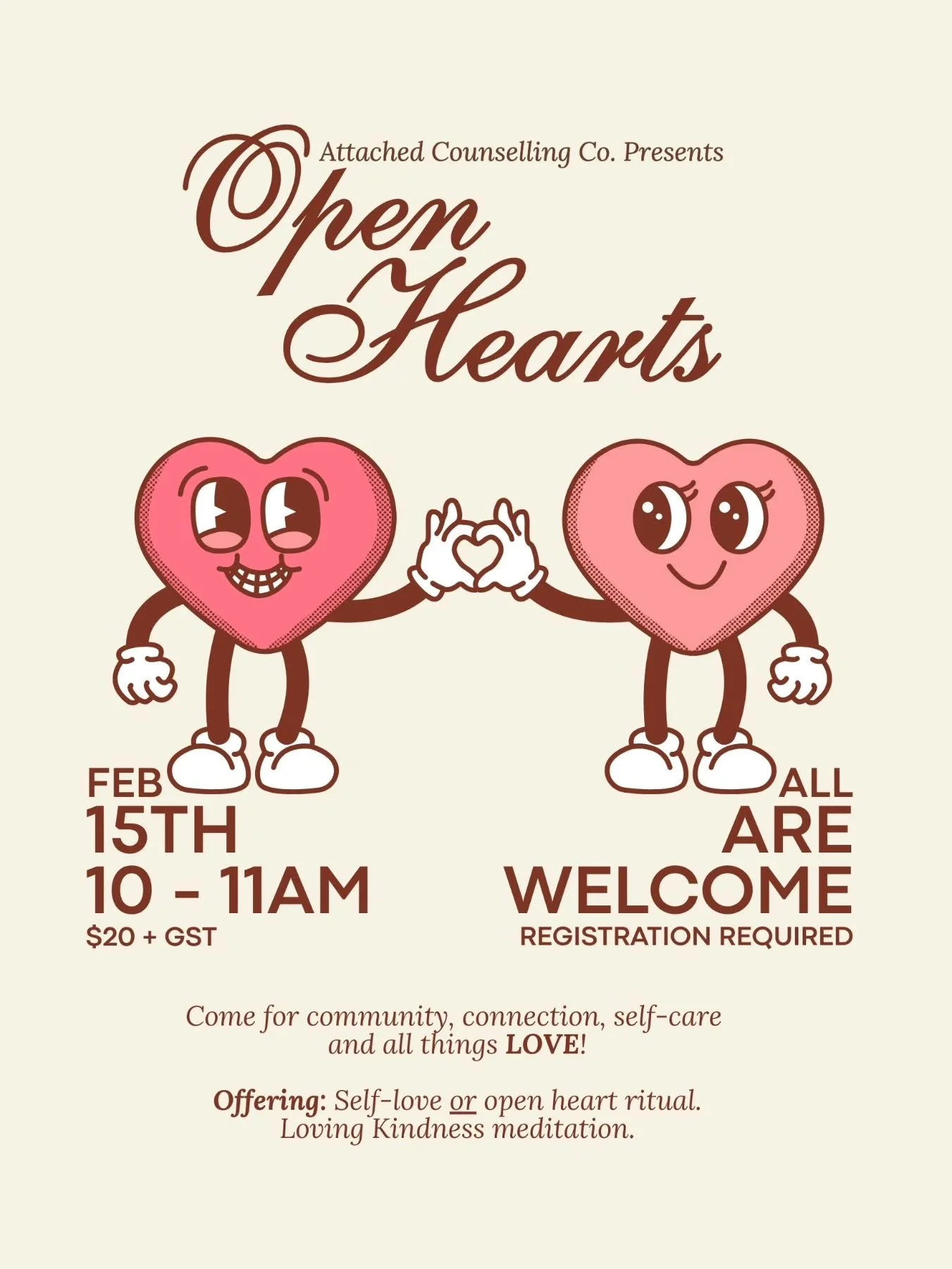 Doesn&rsquo;t it feel especially important to keep our hearts open right now? 

This is an invitation to gently resist anything that numbs us out, hardens us, or convinces us not to care. 

Stay soft. 
Stay human. 

Join @kassandra.heap.yyc and @ther