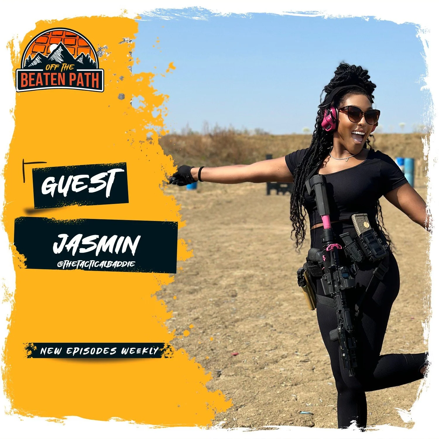 🚨TOMORROW AT 6AM🚨
Not your average tactical conversation. 
This episode features Jasmin &mdash; the Tactical Baddie breaking stereotypes, owning her space, and redefining what it means to show up in the 2A and outdoor world.

Real talk. Real cultur