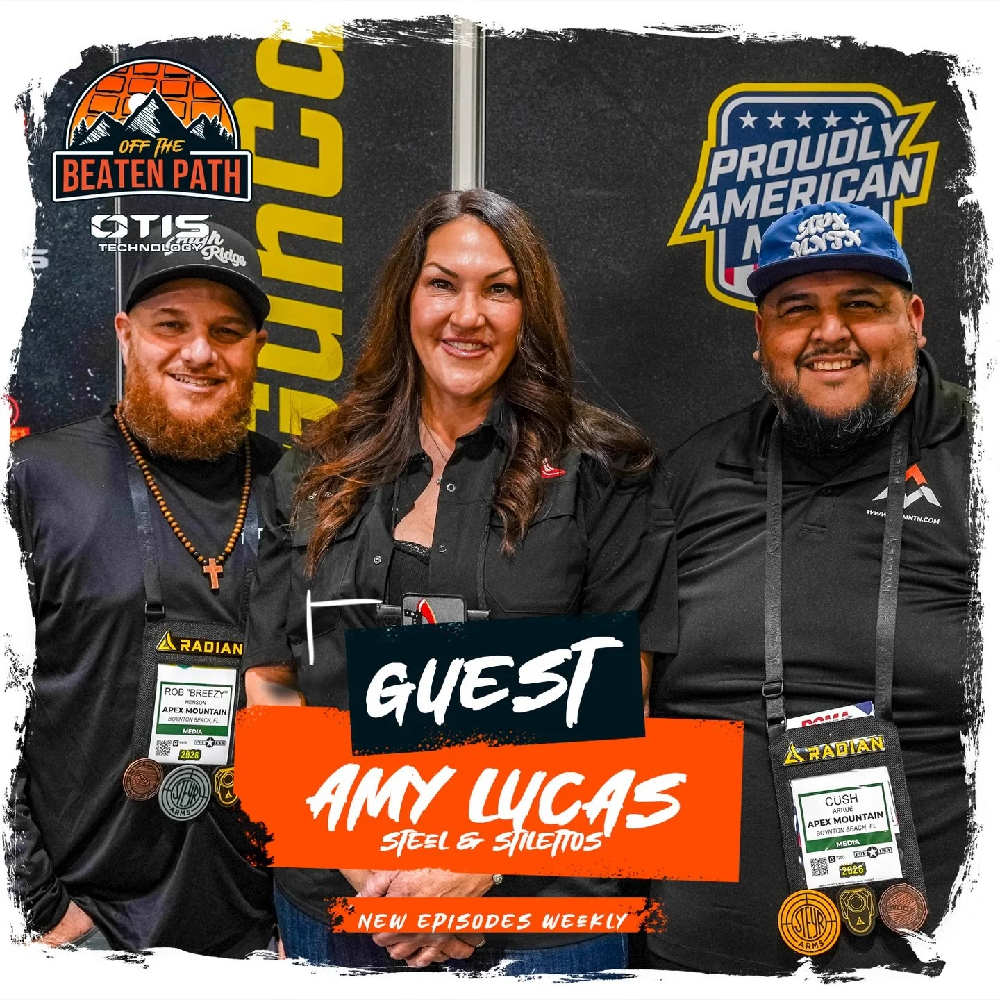 🚨 NEW EPISODE 🚨 Tomorrow at 5am!  Amy Lucas, former corrections officer, SWAT team leader, and founder of Steel &amp; Stilettos breaks down why communication and de-escalation matter more than the firearm itself.