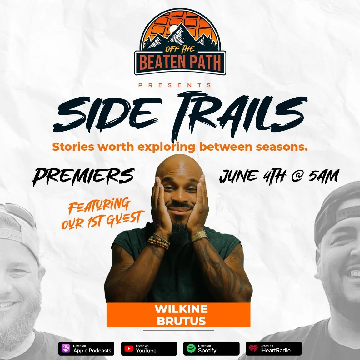 🏔️ Introducing Side Trails. 

A new interview series from Off The Beaten Path featuring conversations around culture, the outdoors, entrepreneurship, faith, creativity, and personal growth.

For Episode 001, we&rsquo;re joined by journalist and stor