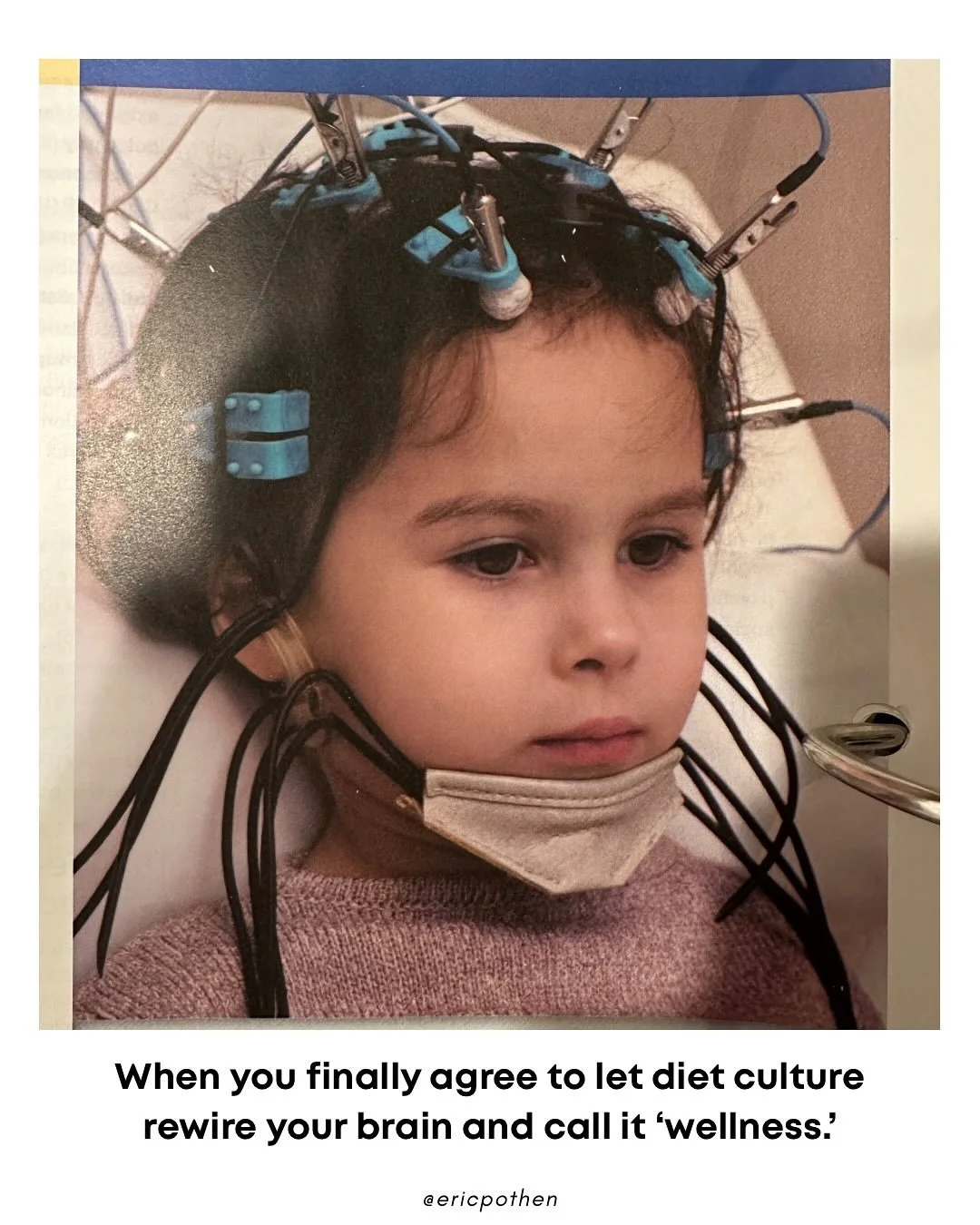 Okay, life has been heavy recently, so I think we are due for some funny content!

Give me your best anti-diet culture caption for this image below and let&rsquo;s have a good time!

Love,
Eric 

#EDRecovery #EDAwareness #DietCulture #DietCultureDrop