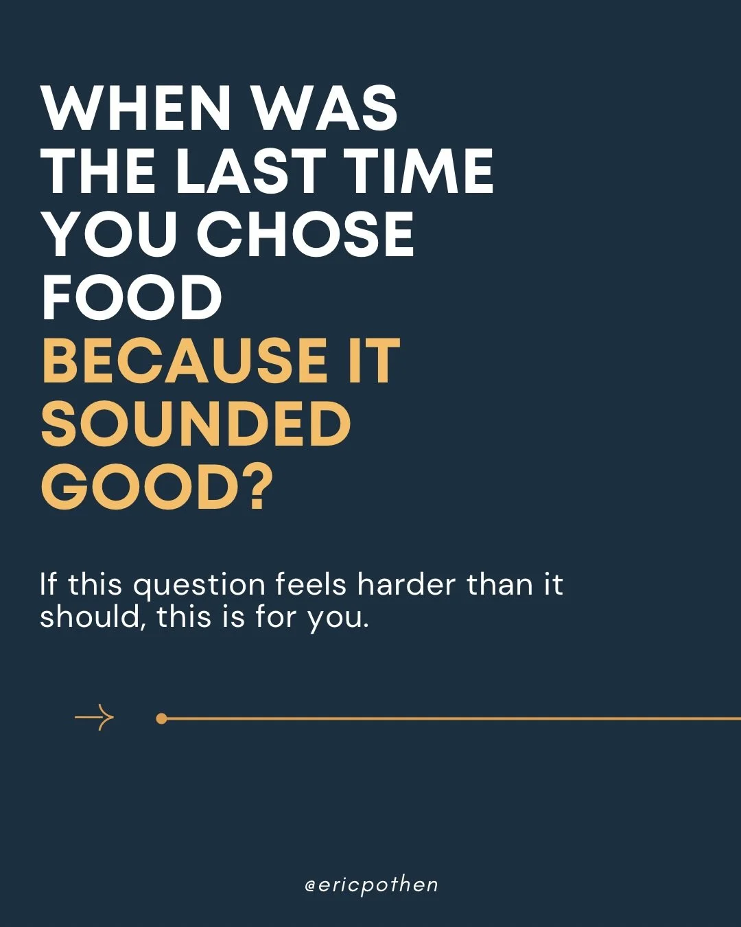 A lot of men don&rsquo;t struggle because they lack nutrition knowledge.

If anything, they know too much.

They know the calories. 
The macros. 
The protein content. 
They know the &ldquo;best&rdquo; choice on almost every menu.

But somewhere along