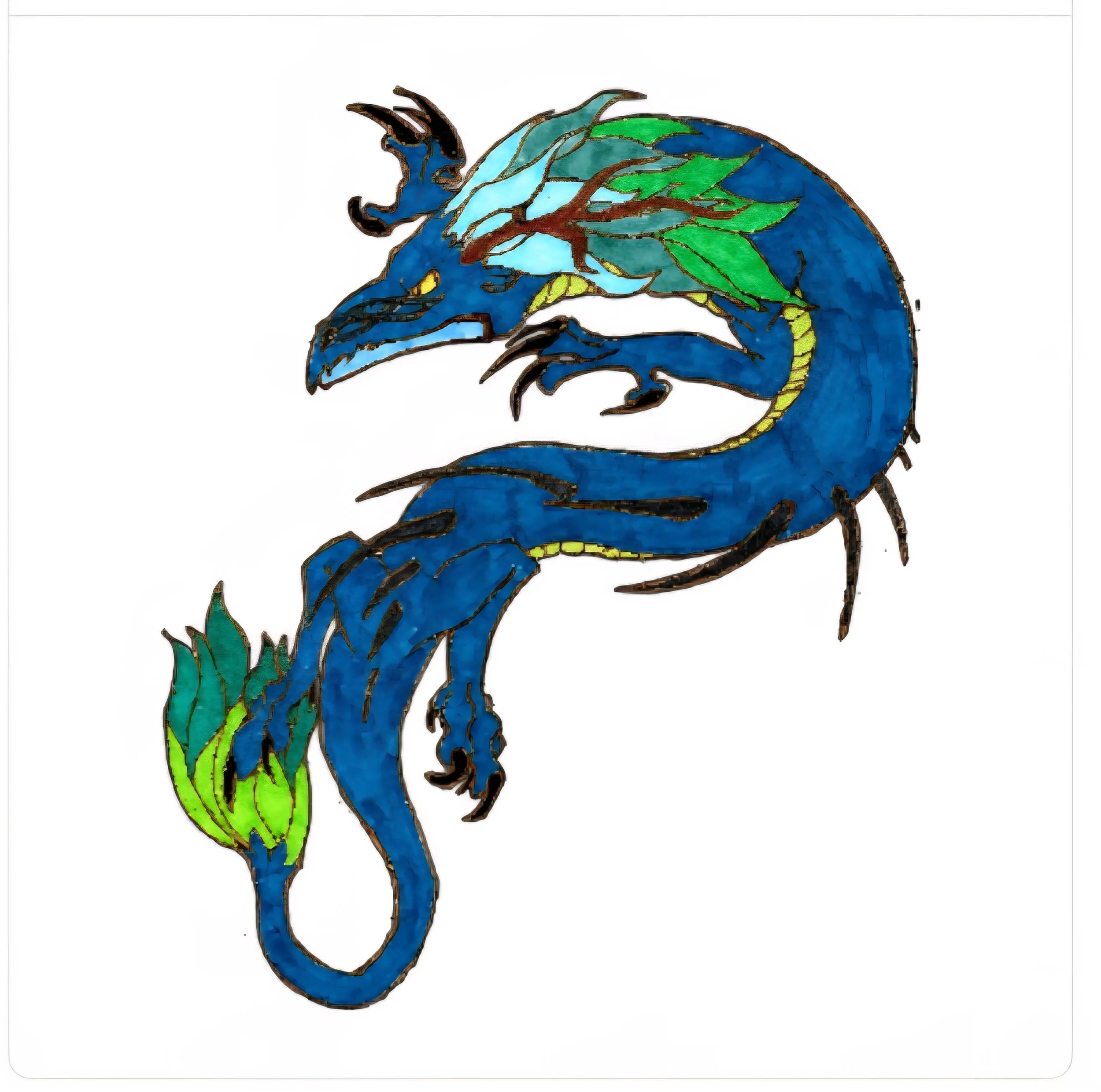 Dragon Printed Vinyl Shirts