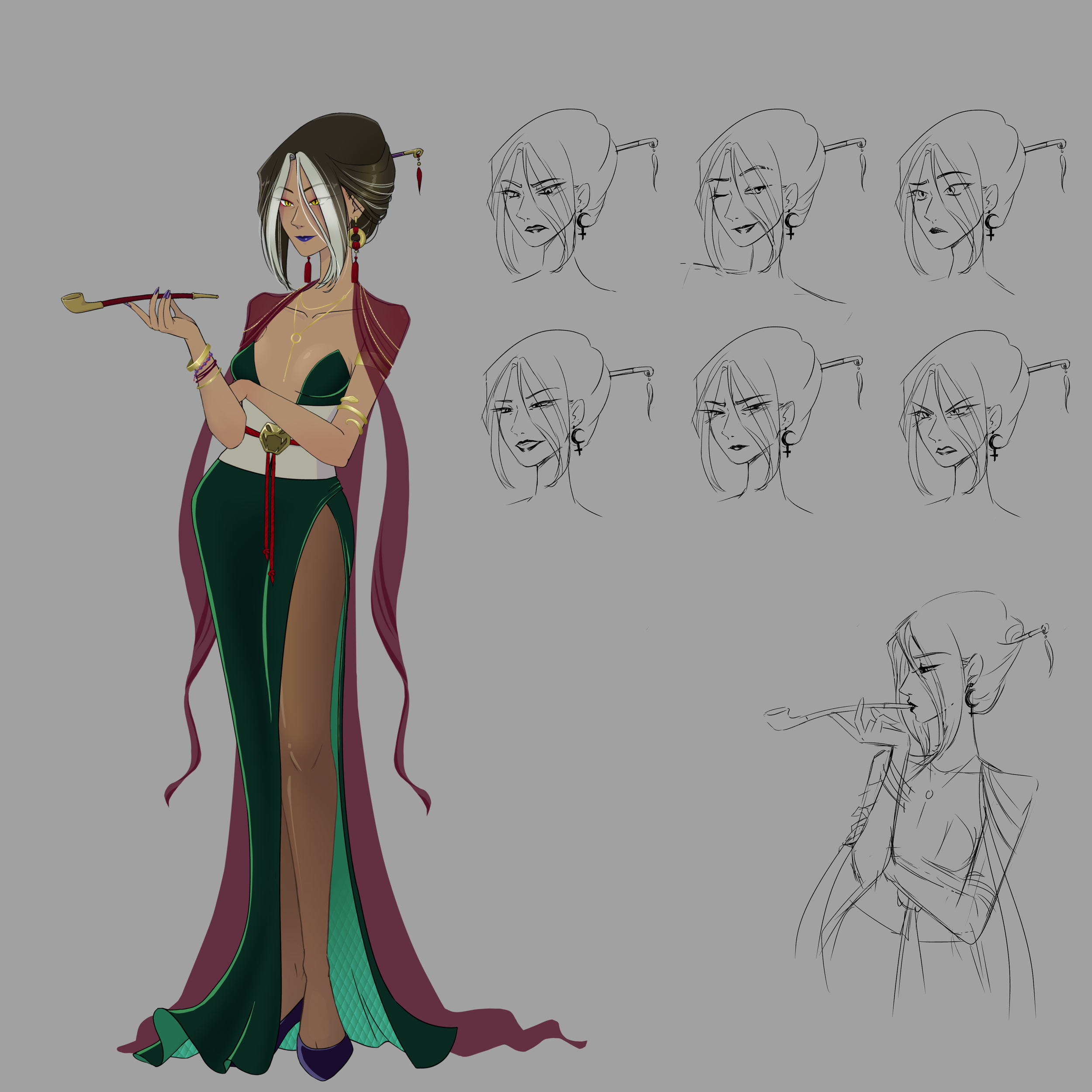 Expressions - The Witch