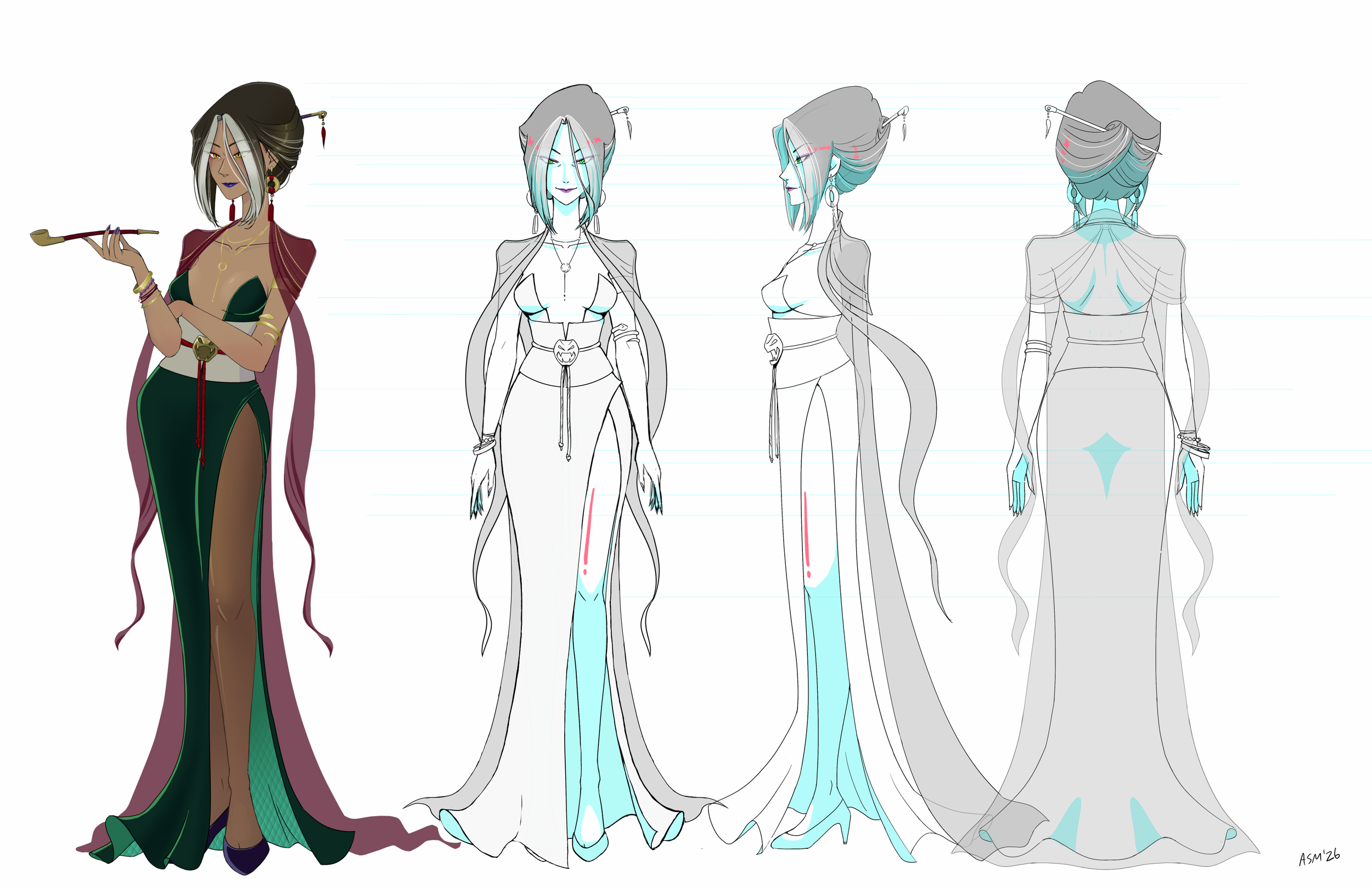 Model Sheet - The Witch