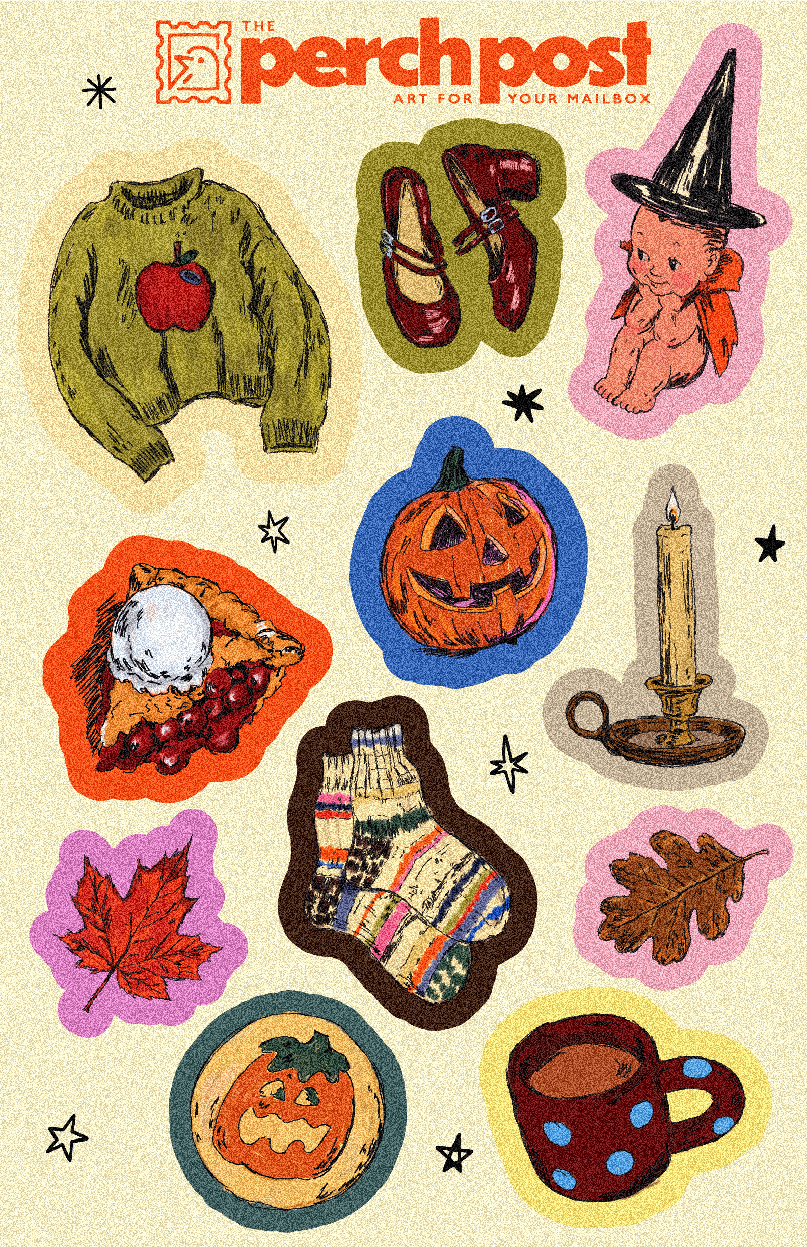 October Sticker Sheet