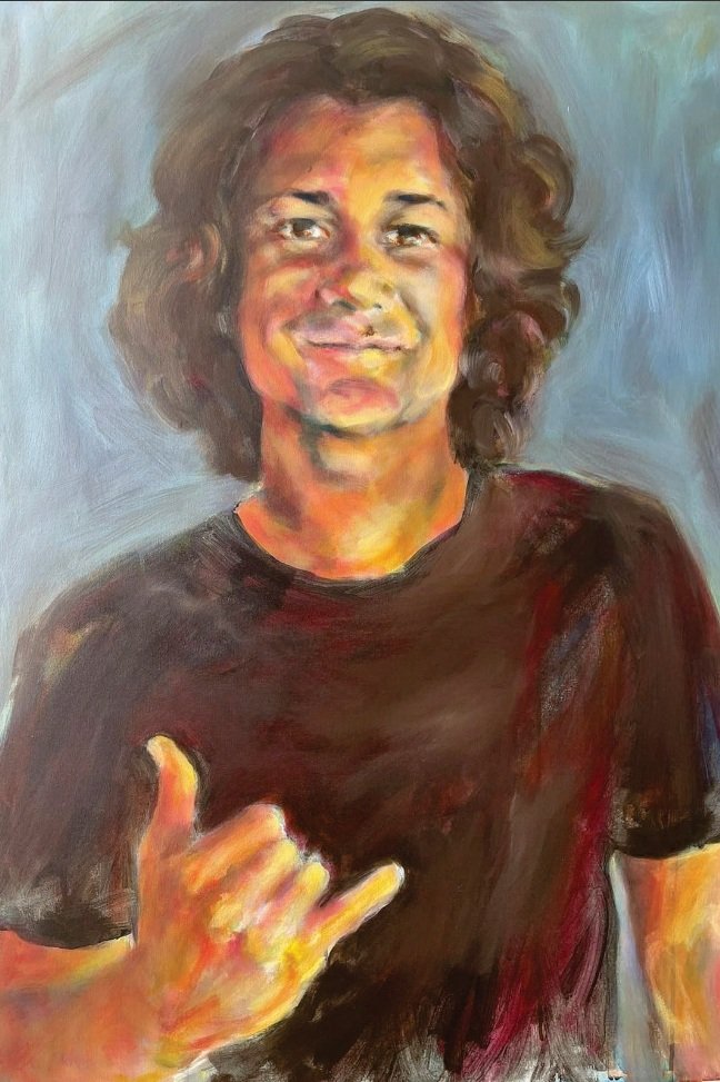 'Bryan'
H 1000mm x W 750mm