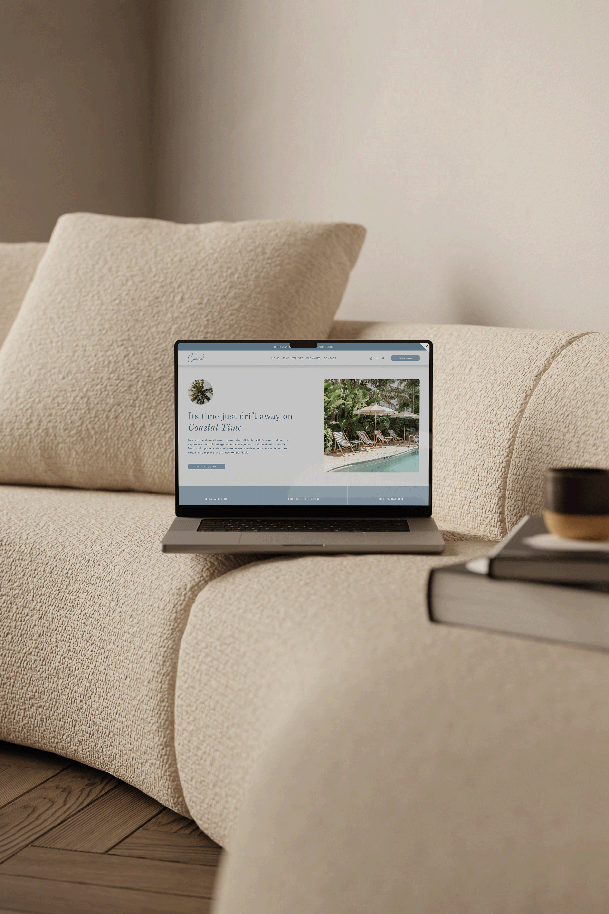 Coastal Soul | Premium Holiday Rental Template