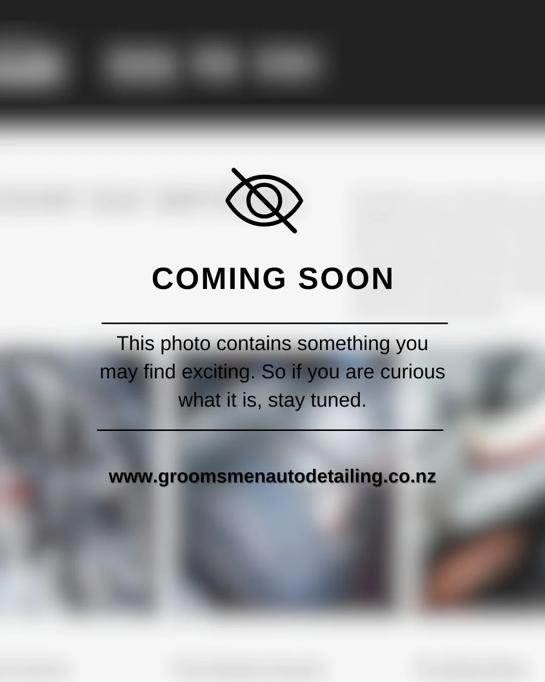 #watchthisspace