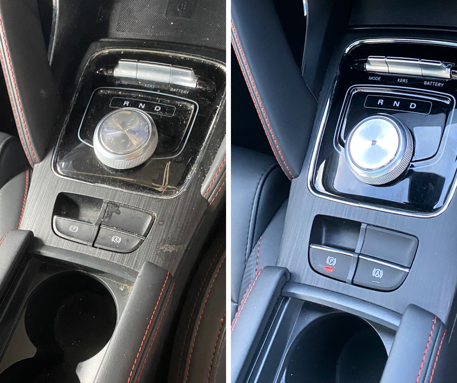 Before and after basic car grooming – Auckland mobile detailing