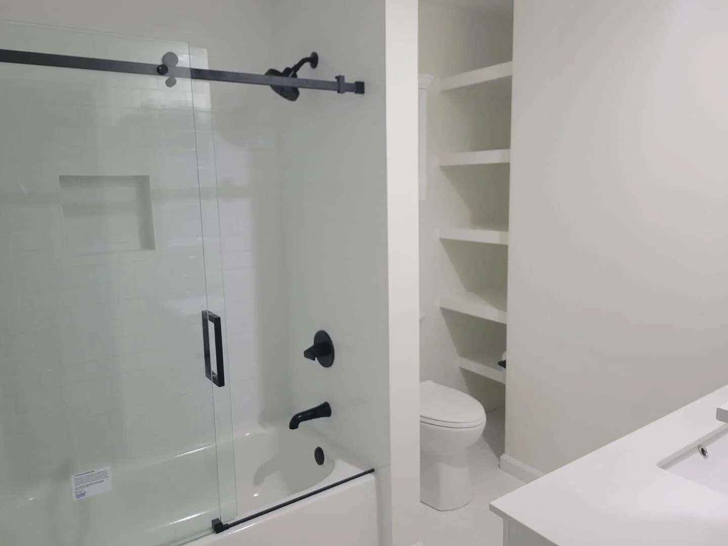 Another bathroom down!