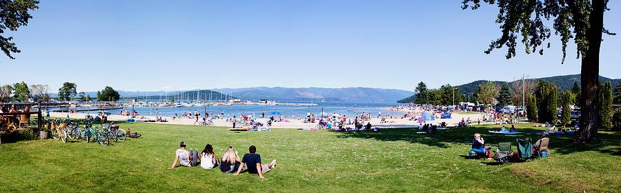 Beach On Lake Pend Oreille