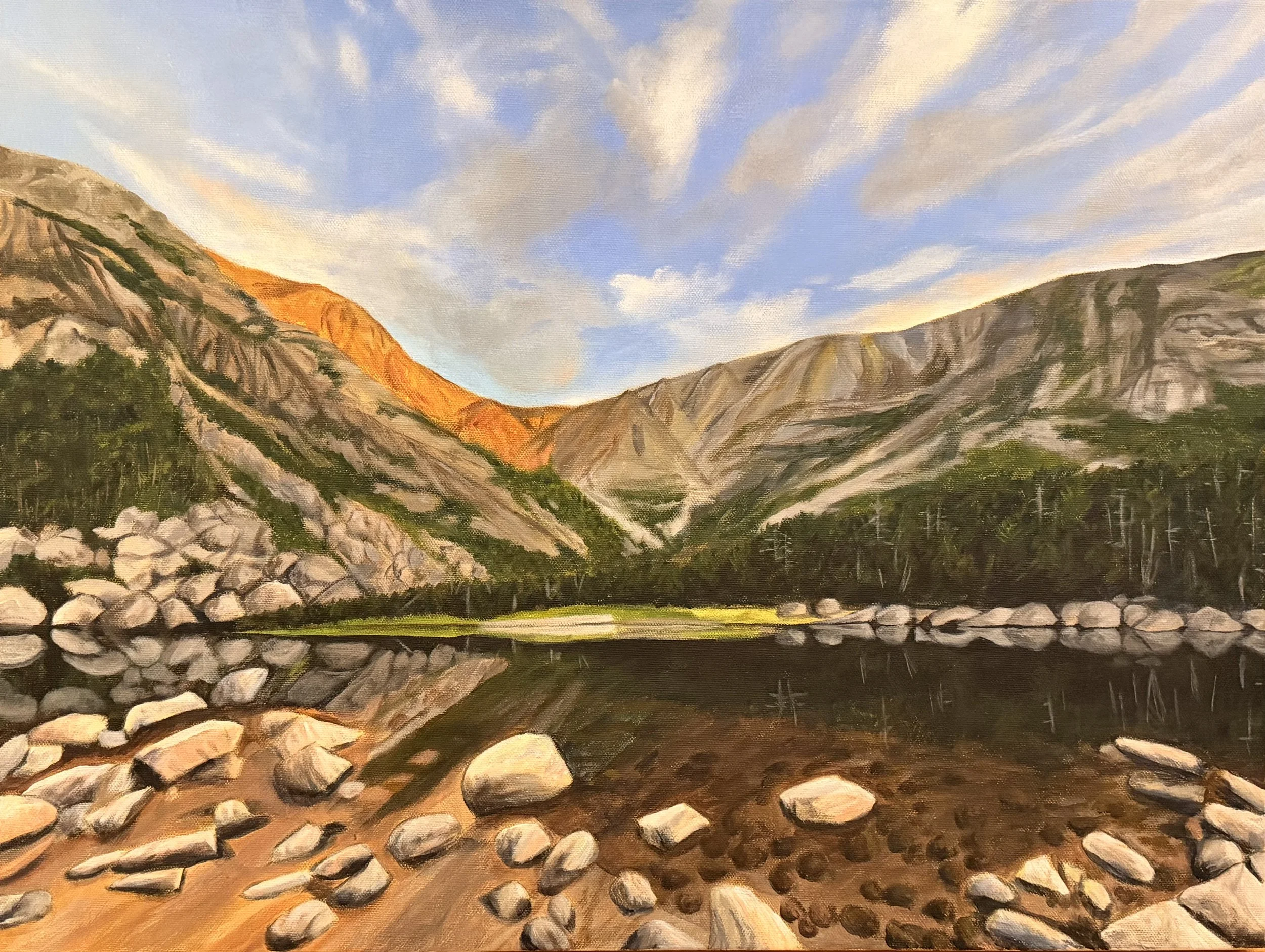 Baxter State Park
18” x 24” acrylic on canvas