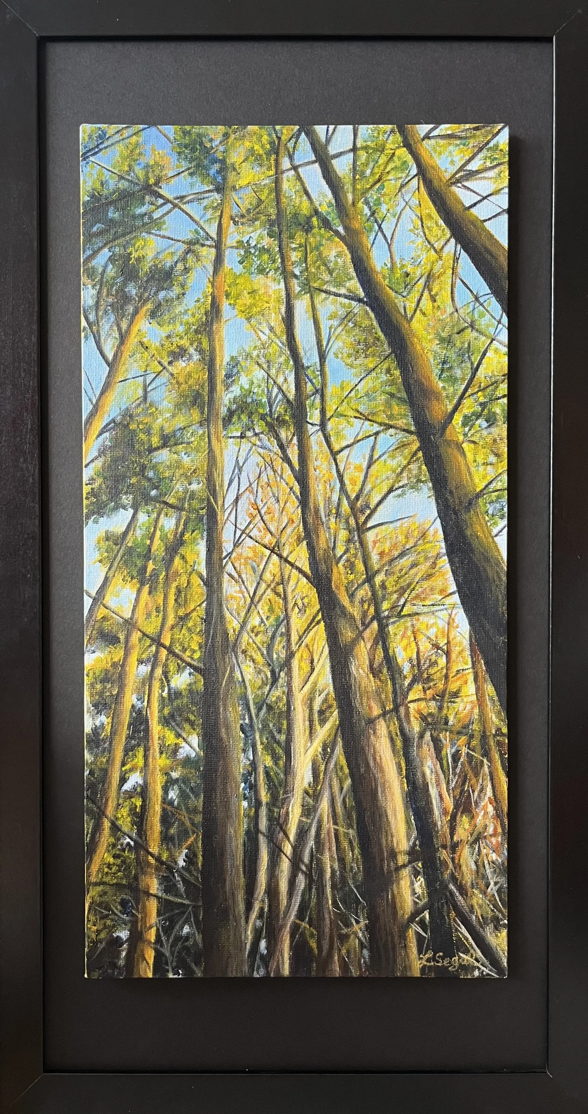 Katahdin Woods
8” x16” acrylic panel, framed (sold)