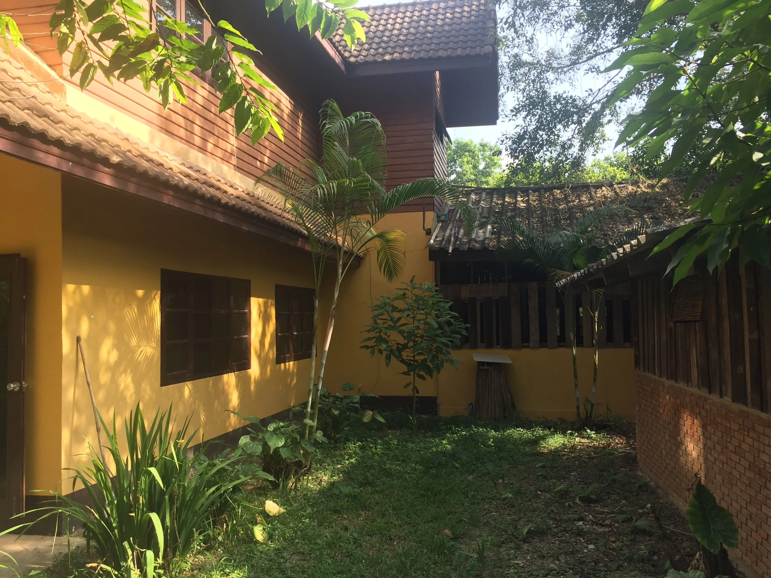 "Gods Yellow House future getaway secret garden"