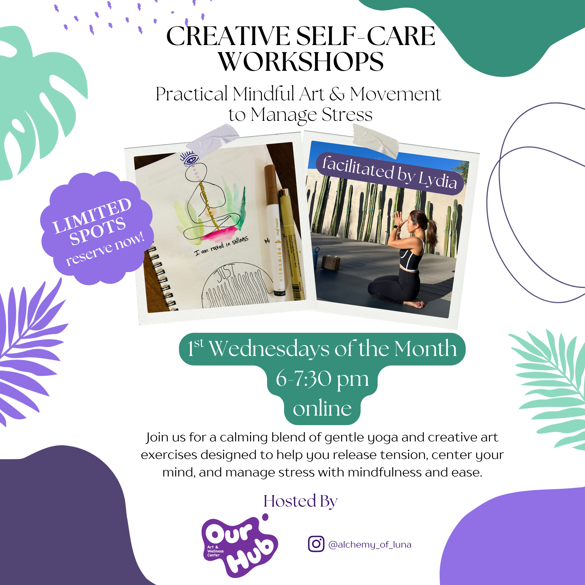 Creative Self-Care Workshop - Jan 7