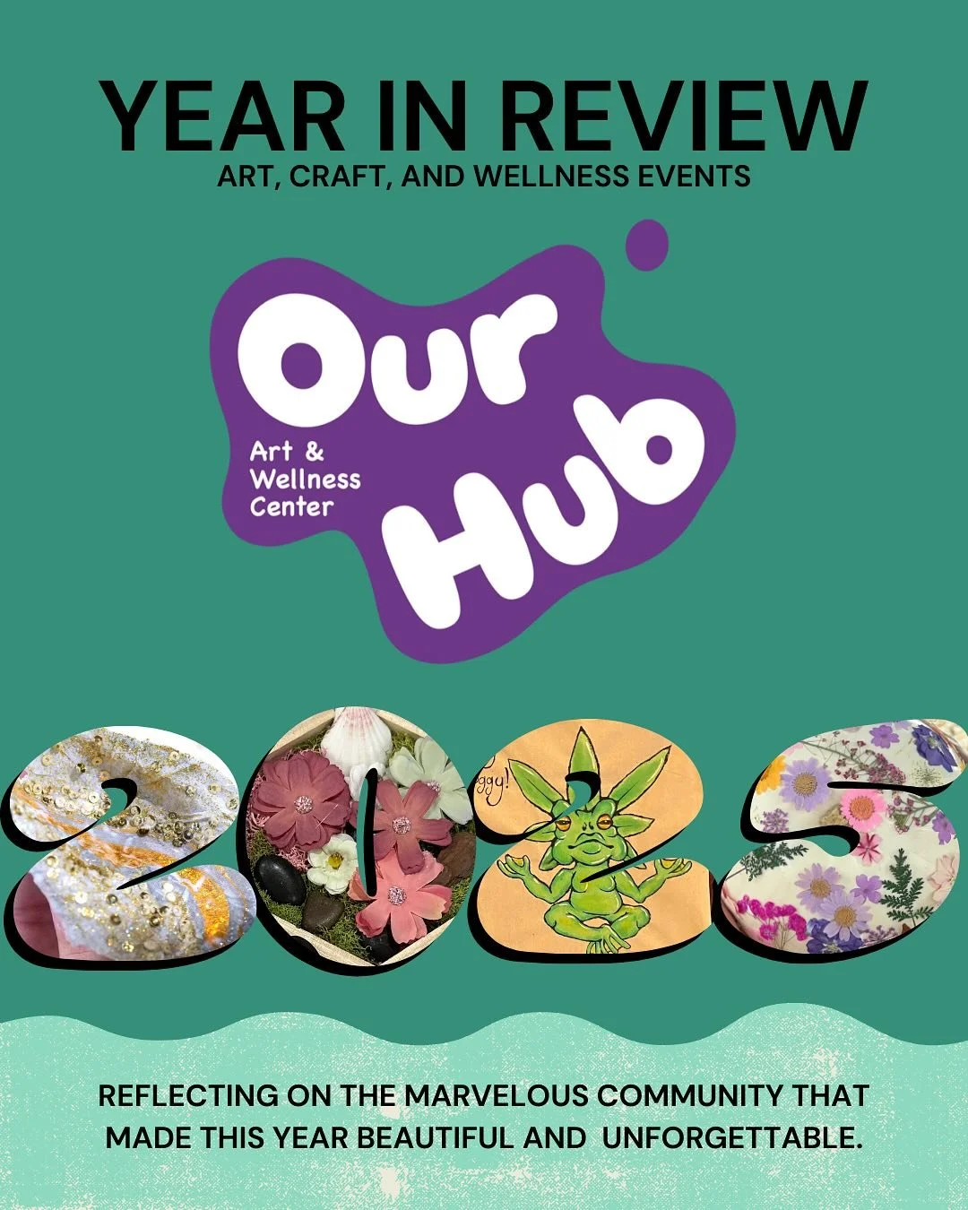 ✨ 2025, you were magic. ✨
What started as an idea turned into a living, breathing community&mdash;and we&rsquo;re still in awe.

Here&rsquo;s a little look at what we created together this year 💫
🎨 20 events and festivals hosted
🧘&zwj;♀️ 19 artist