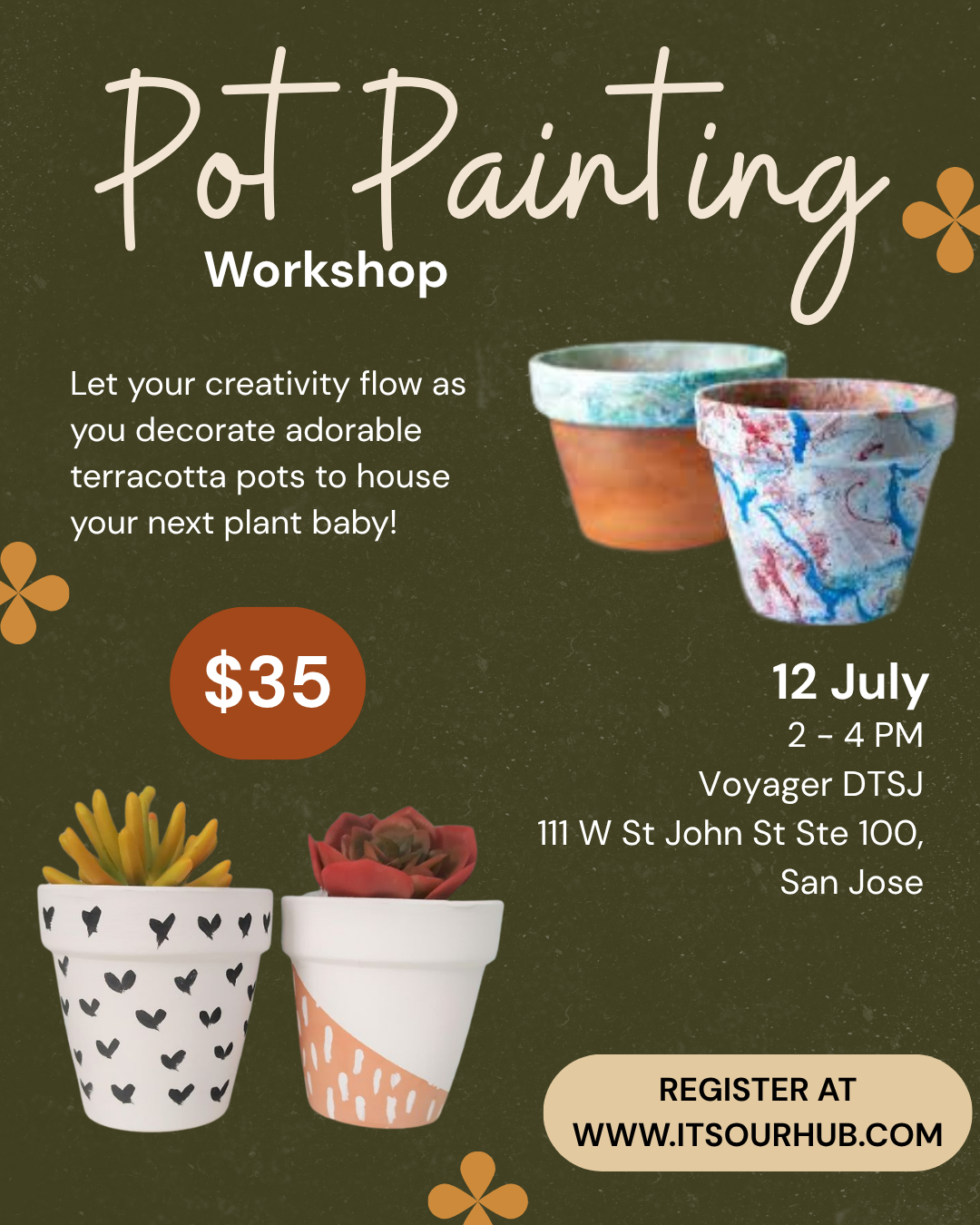 Pot Painting Workshop
