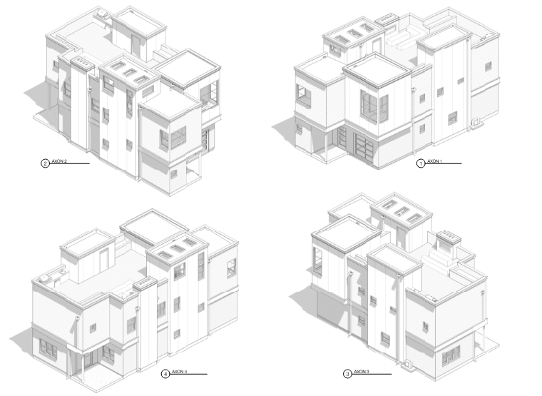 NE 76th Ave Residence - Portland, Oregon

Cascadia Civil provided structural engineering services for this modern single-family home featuring an open-concept ground floor, a second story with complex framing geometry, and a habitable roof space. The