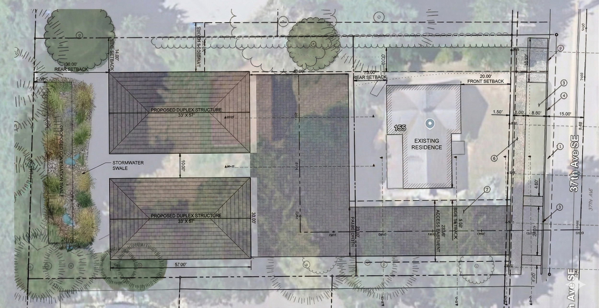 37th Avenue Partition — Salem, Oregon

This infill land division project involved partitioning a 0.43-acre parcel in an established Salem neighborhood to create a buildable lot for two new duplex residences while retaining an existing single-family h