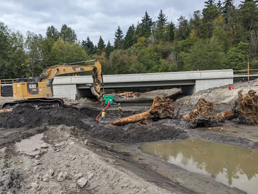 Chico Creek Fish Passage: Four Barriers Corrected Under SR 3 and Chico Way