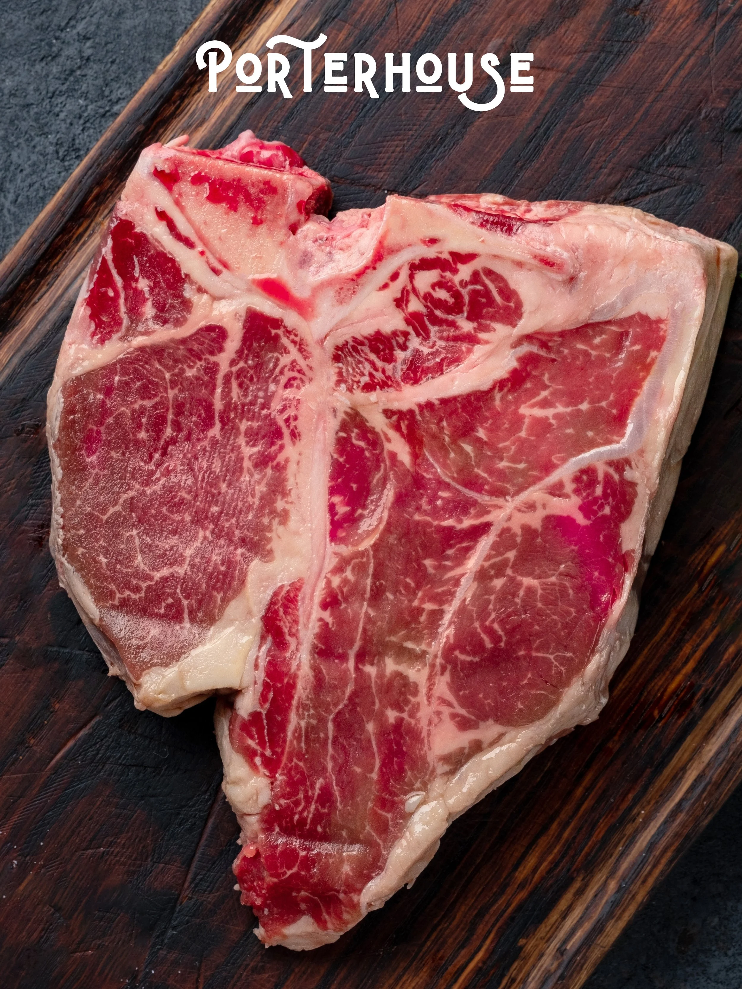 Porterhouse Steak | Tenderloin + Strip, One Classic Cut