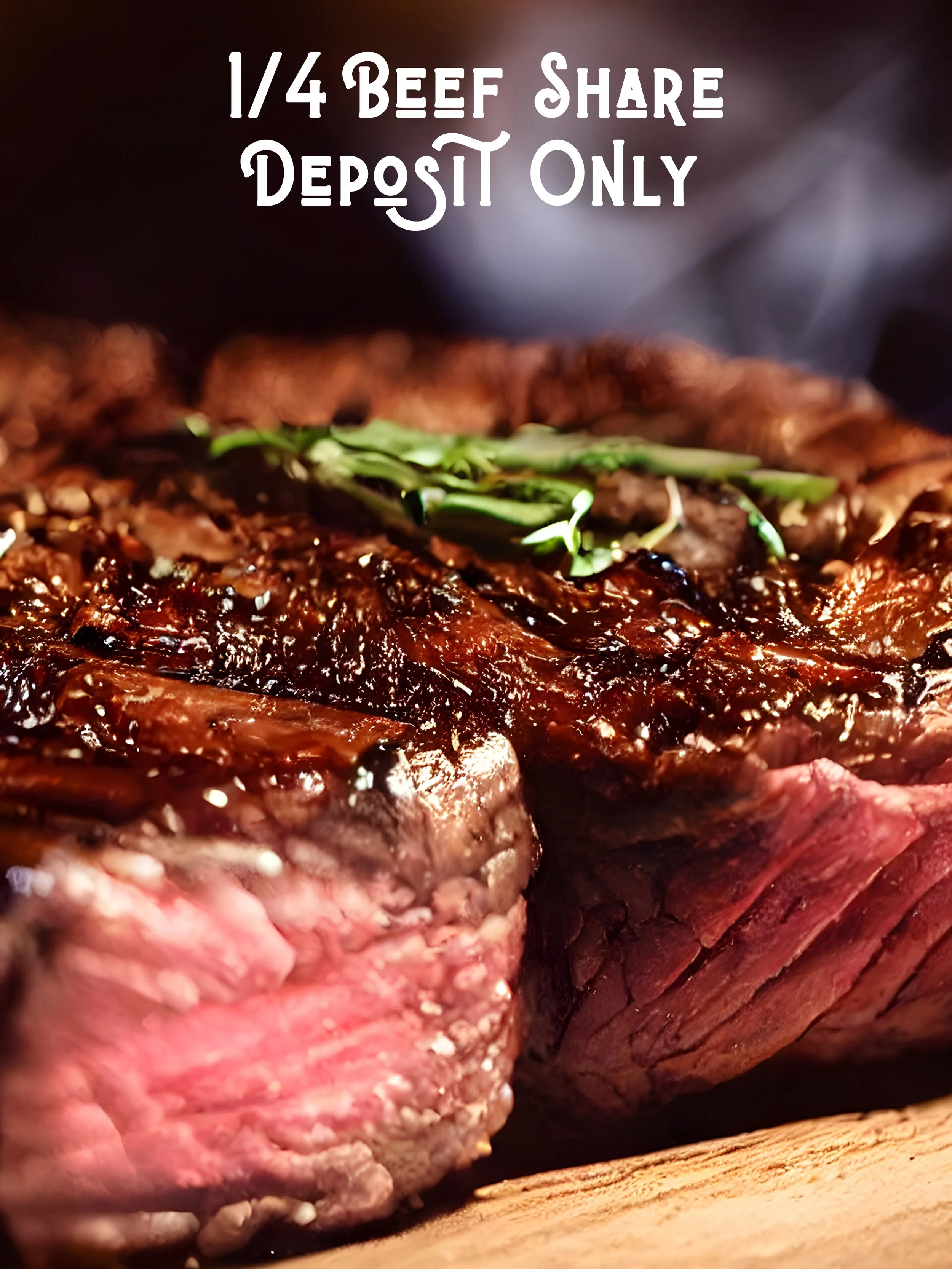 Quarter Beef Share Deposit | Curated Variety, Everyday-Ready