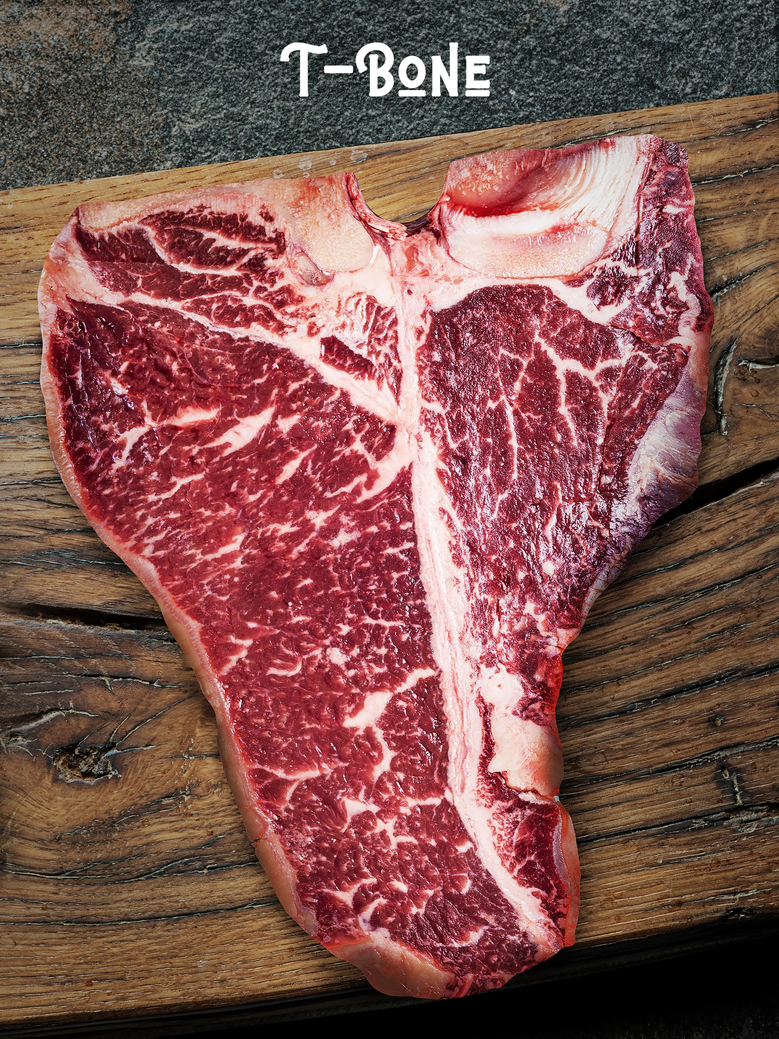 T-Bone Steak | Strip + Tenderloin, Grill-Ready