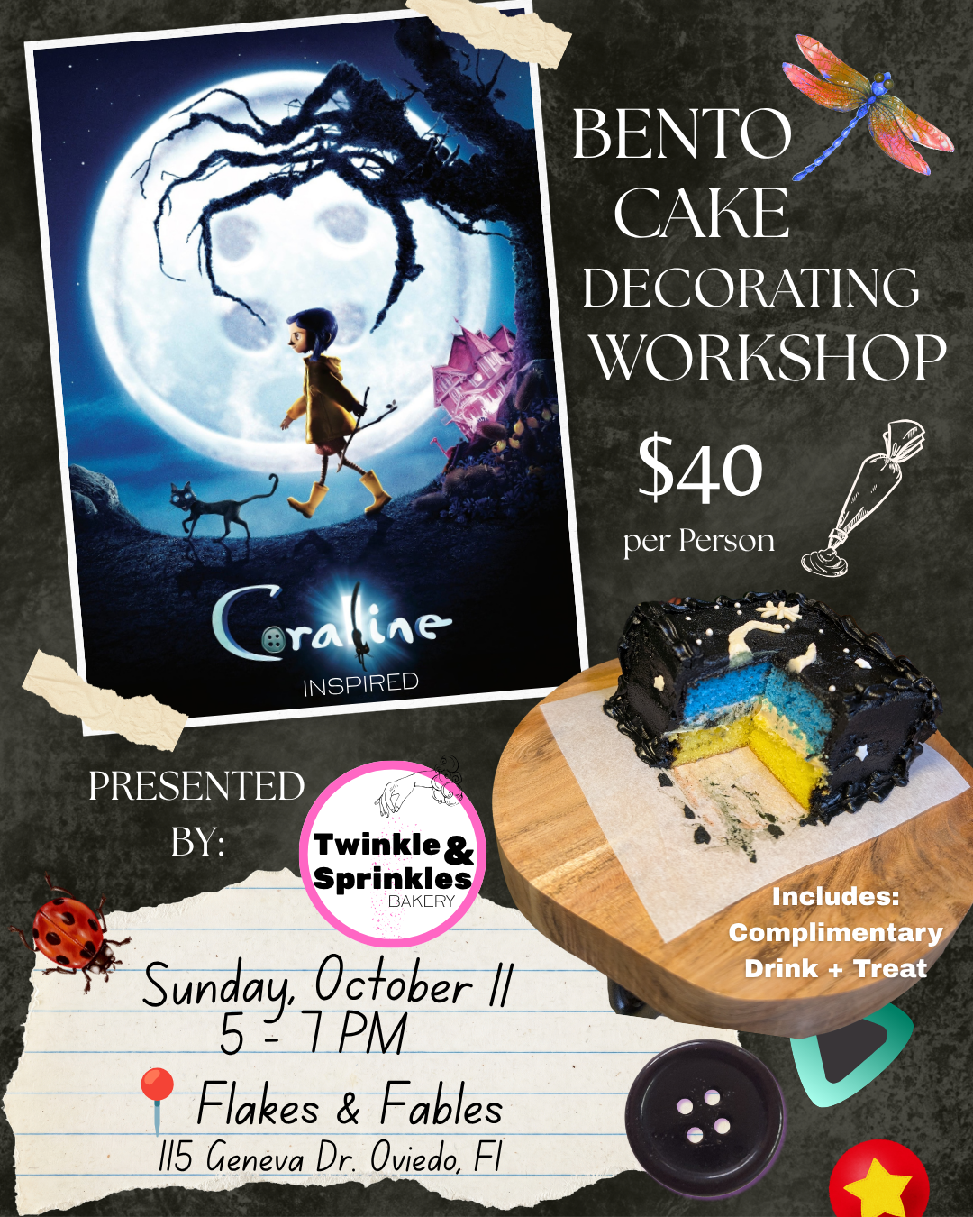 "Coraline" Inspired Workshop