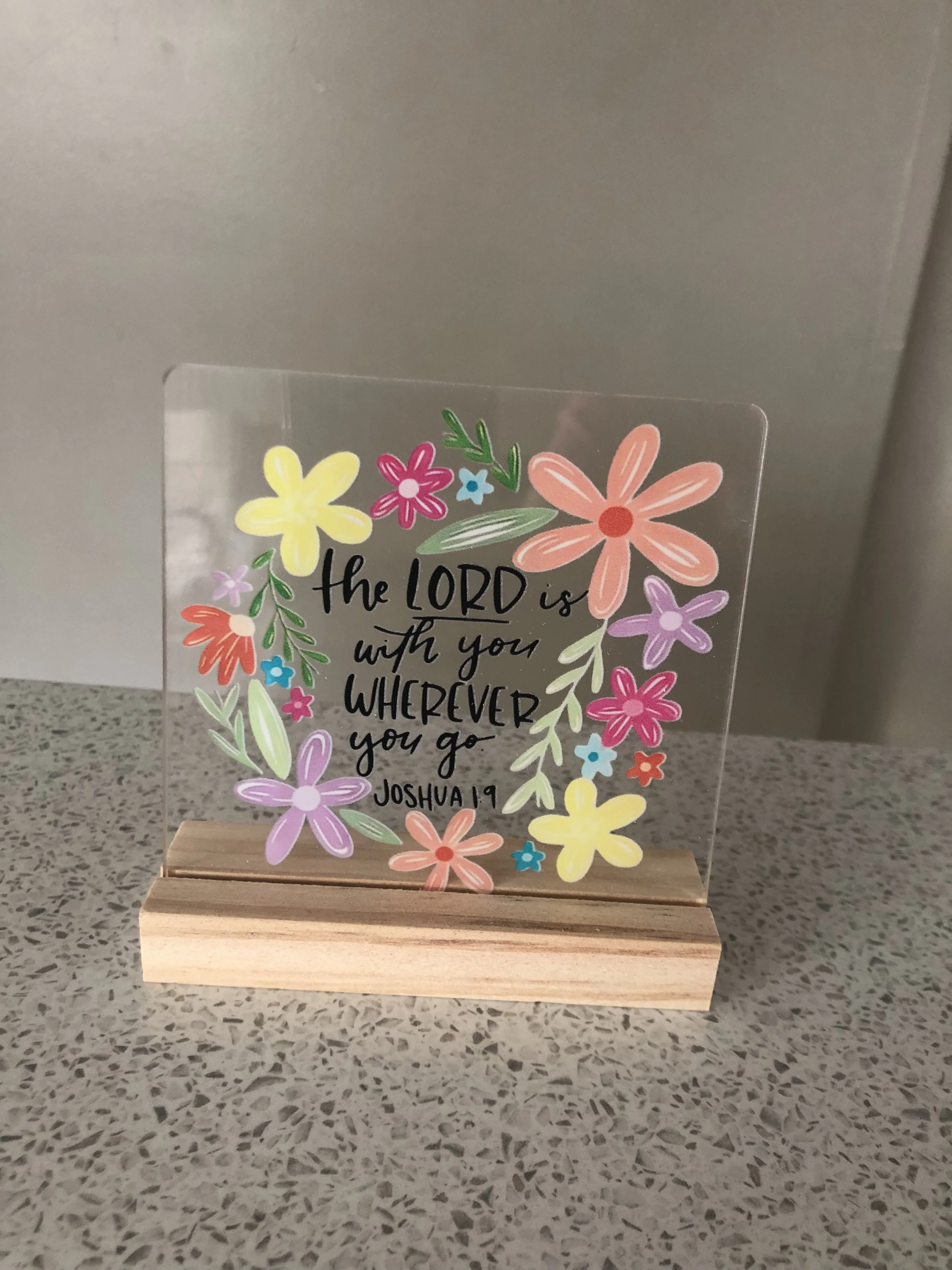 "The Lord is With You" Decor