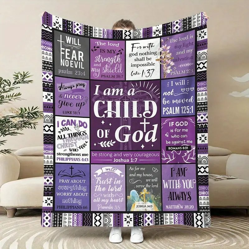"Child of God" Blanket (70cm by 100cm)