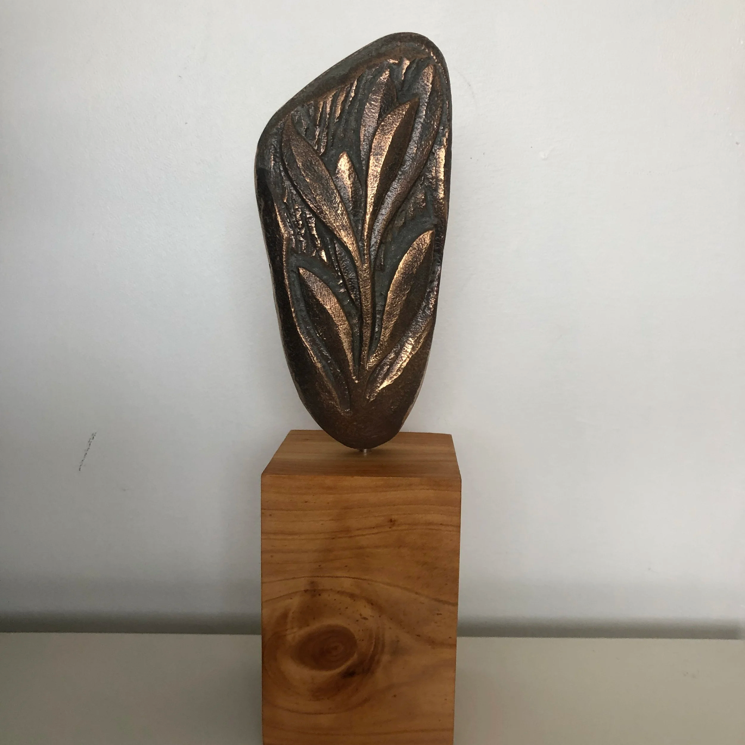 Solid Cast Bronze Olive leaf 1 of 3, $500 each