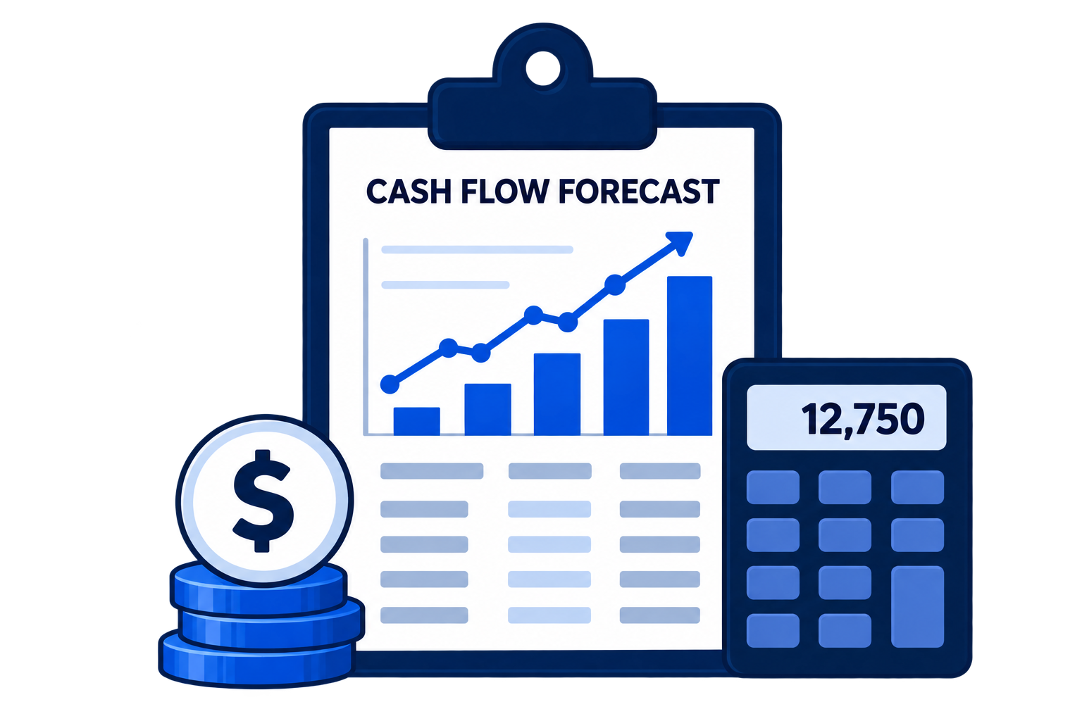 Cash flow forecasting and financial planning for restaurants & contractors