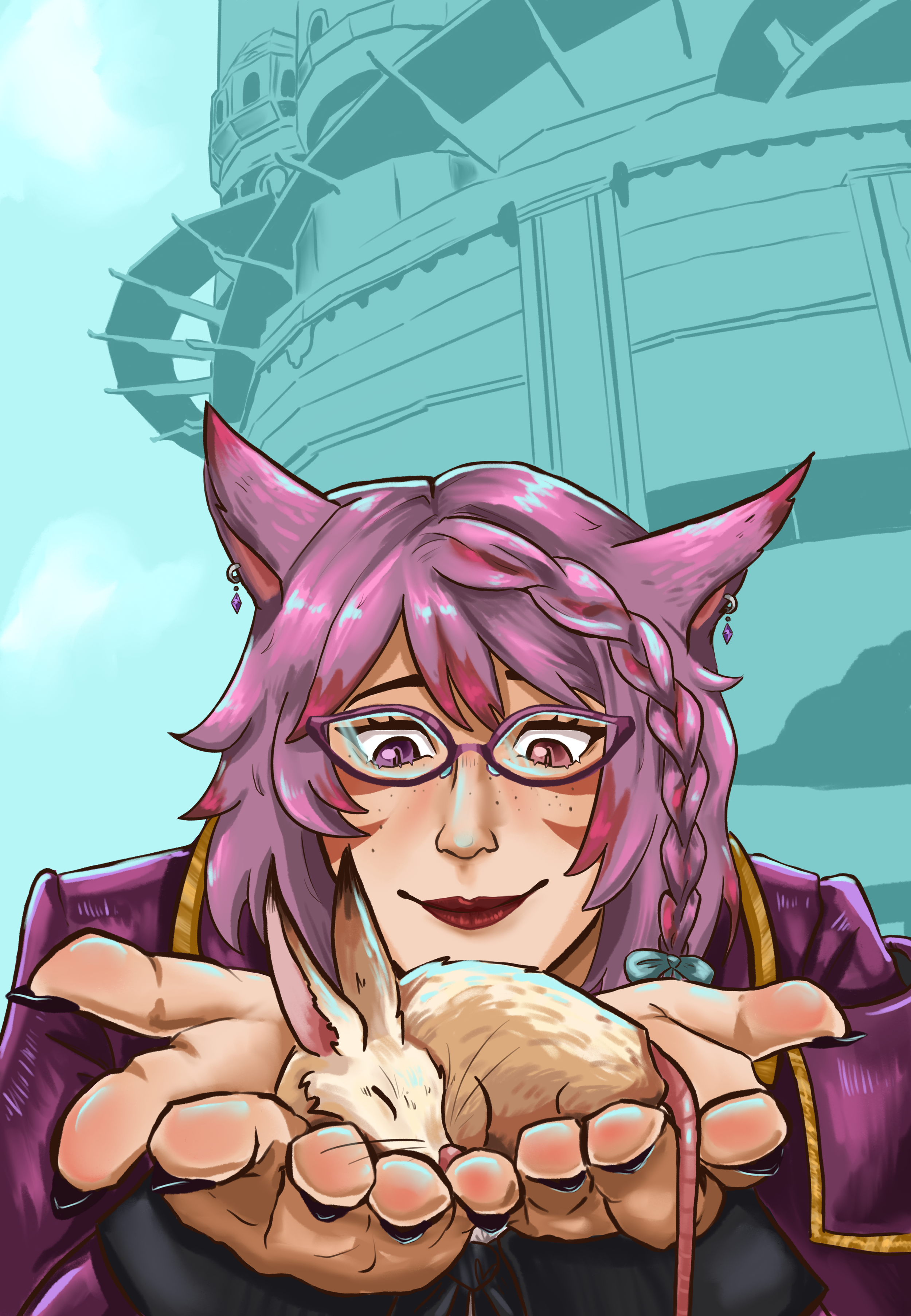 Character belongs to akazukinemma on twitter and bluesky