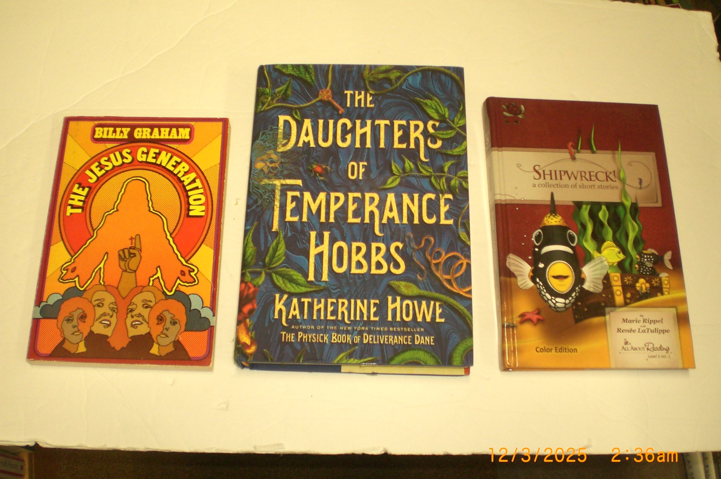 New arrivals for Dec. 3, 2025.