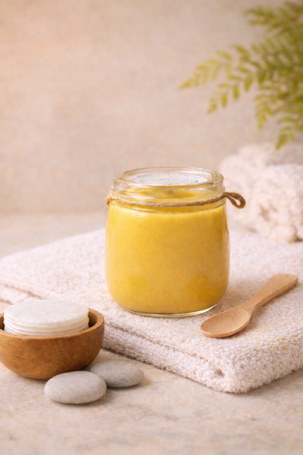 "Luminescence" Honey/Turmeric-Based Mask