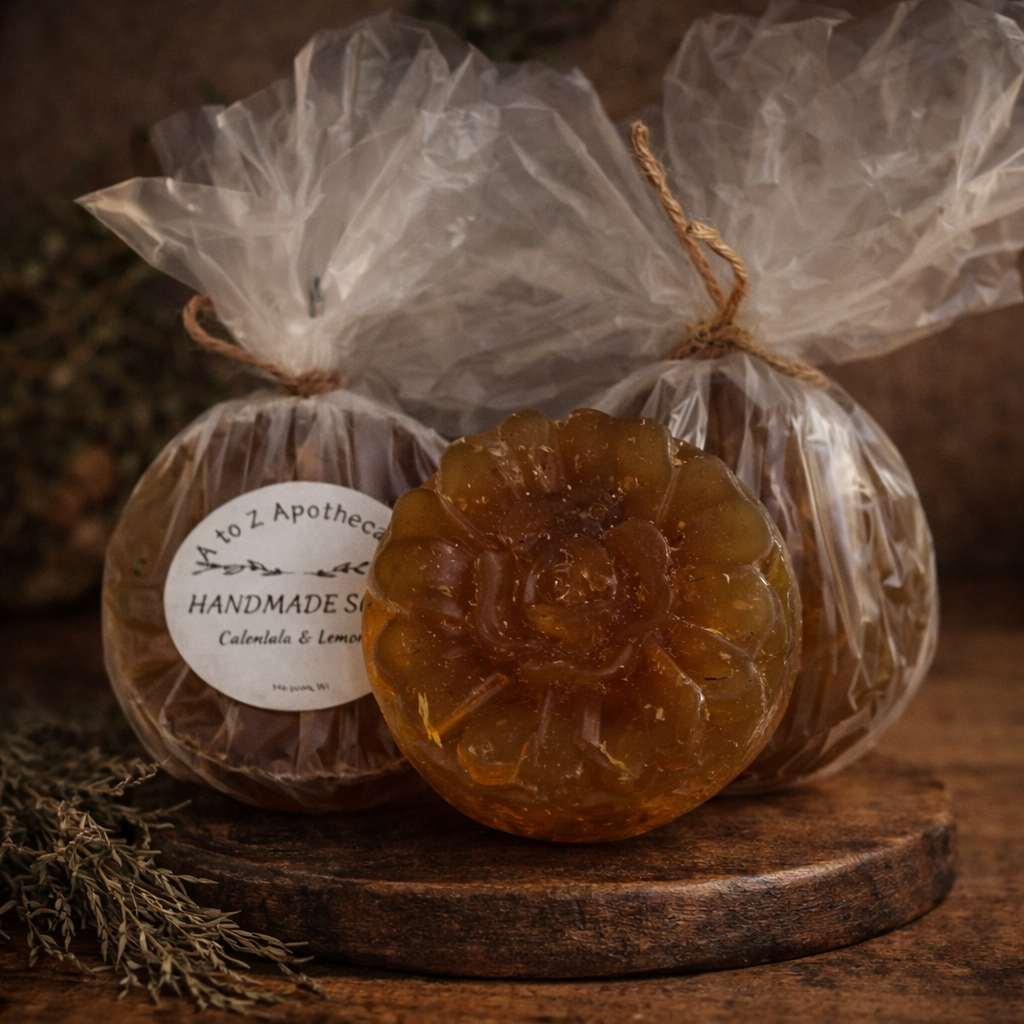 "The Healer" Calendula & Lemon - Soap
