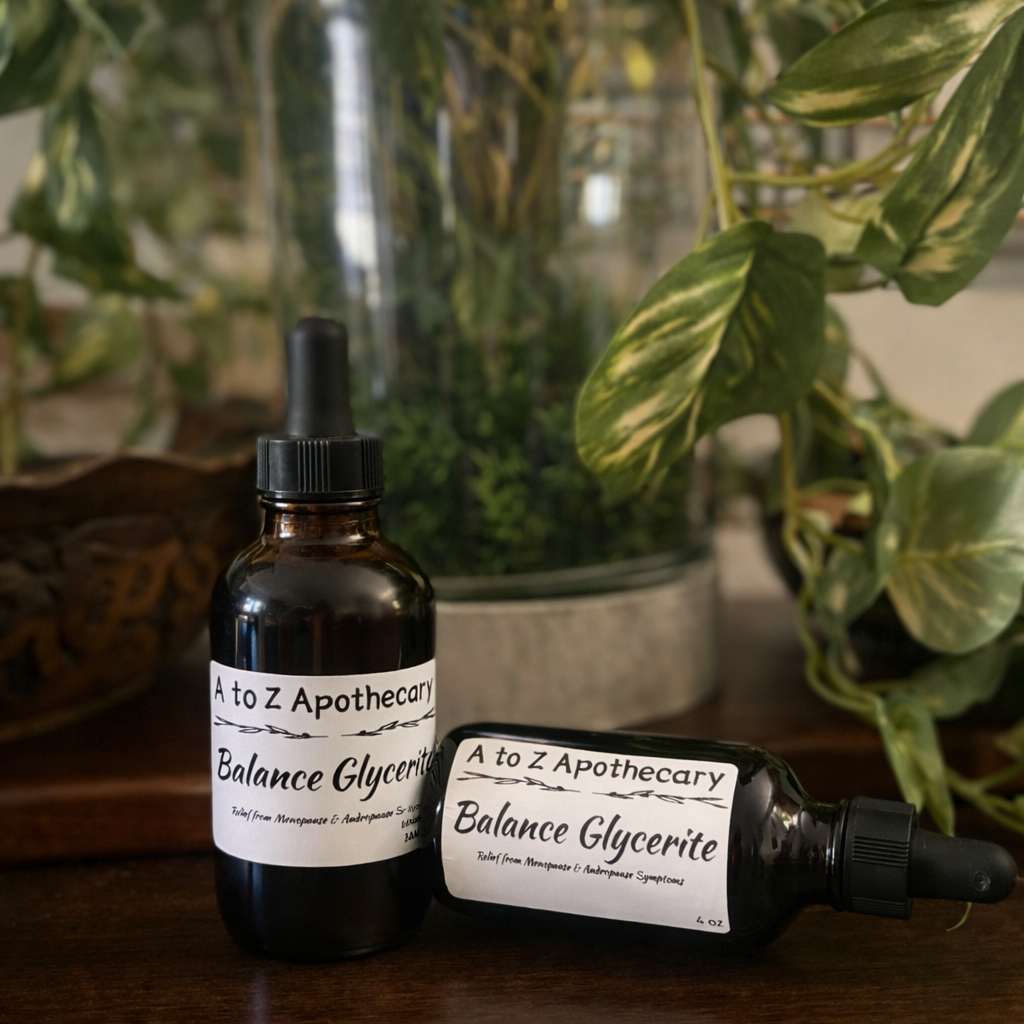 Balance Glycerite - Hormonal Support for Menopause & Andropause