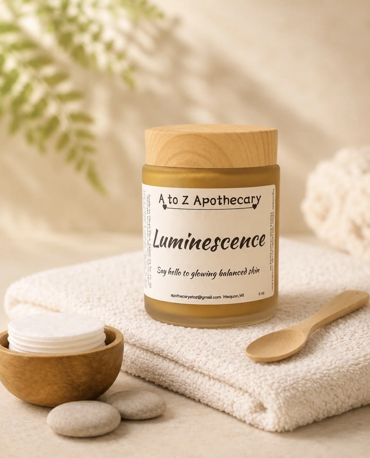 "Luminescence" Honey/Turmeric-Based Mask
