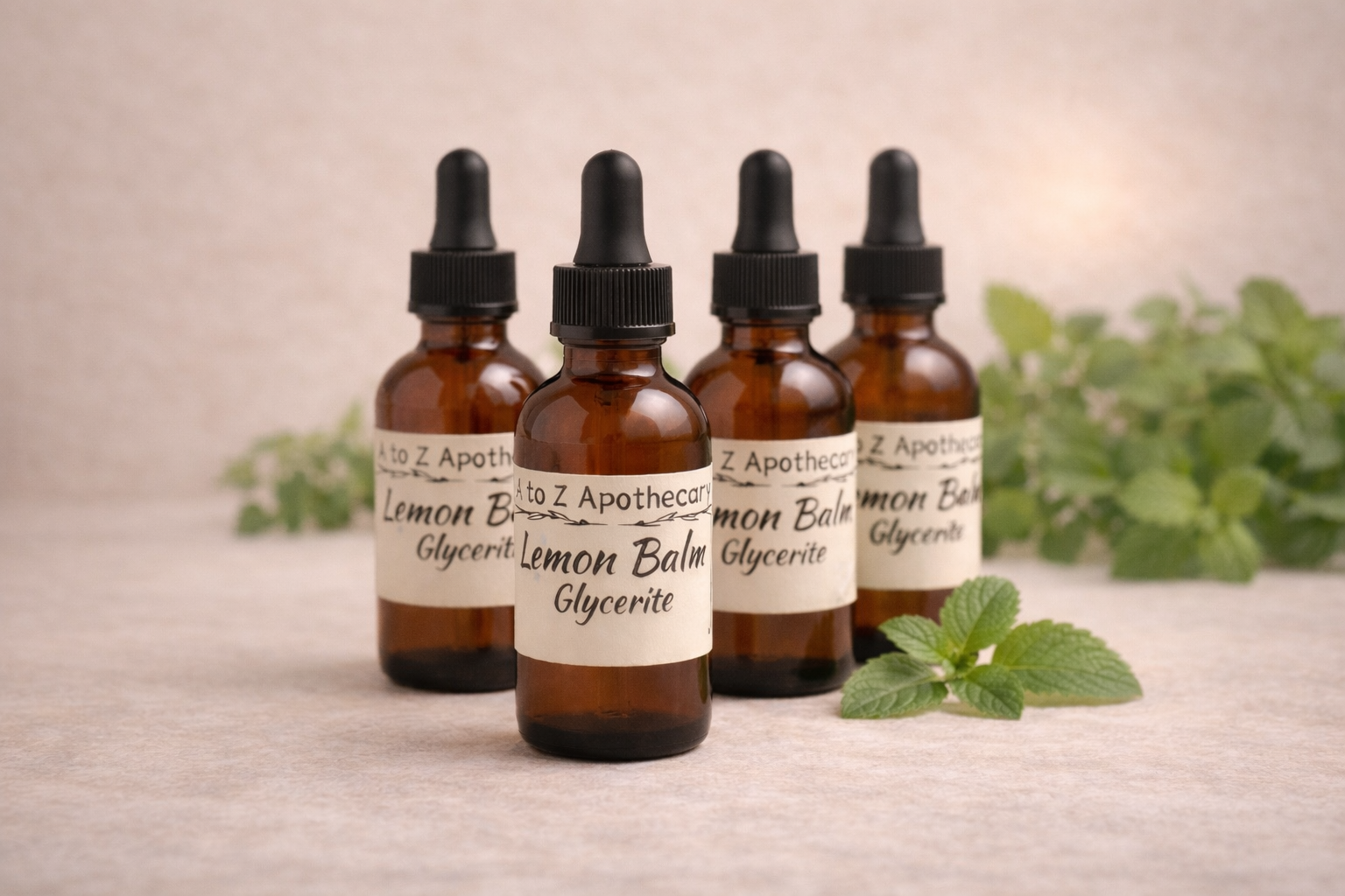Lemon Balm Glycerite - Relaxation in a Bottle