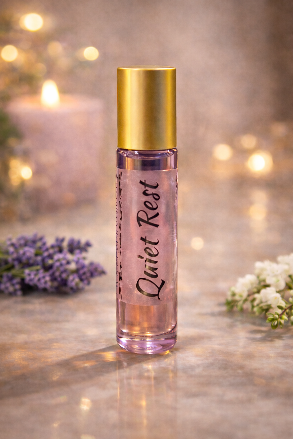 "Quiet Rest" - Calming Lavender Aromatherapy Roller